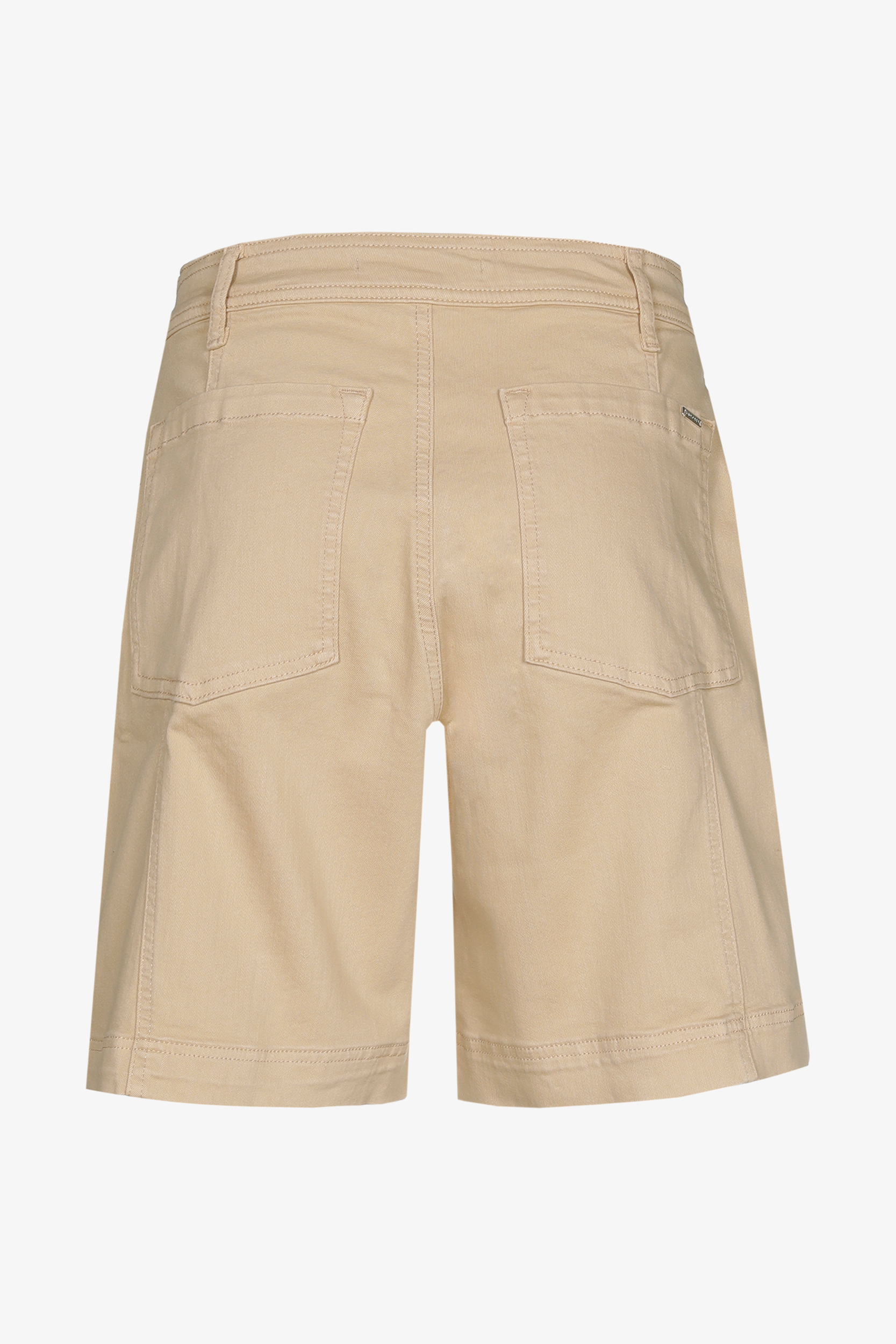 Denim shorts with side pockets