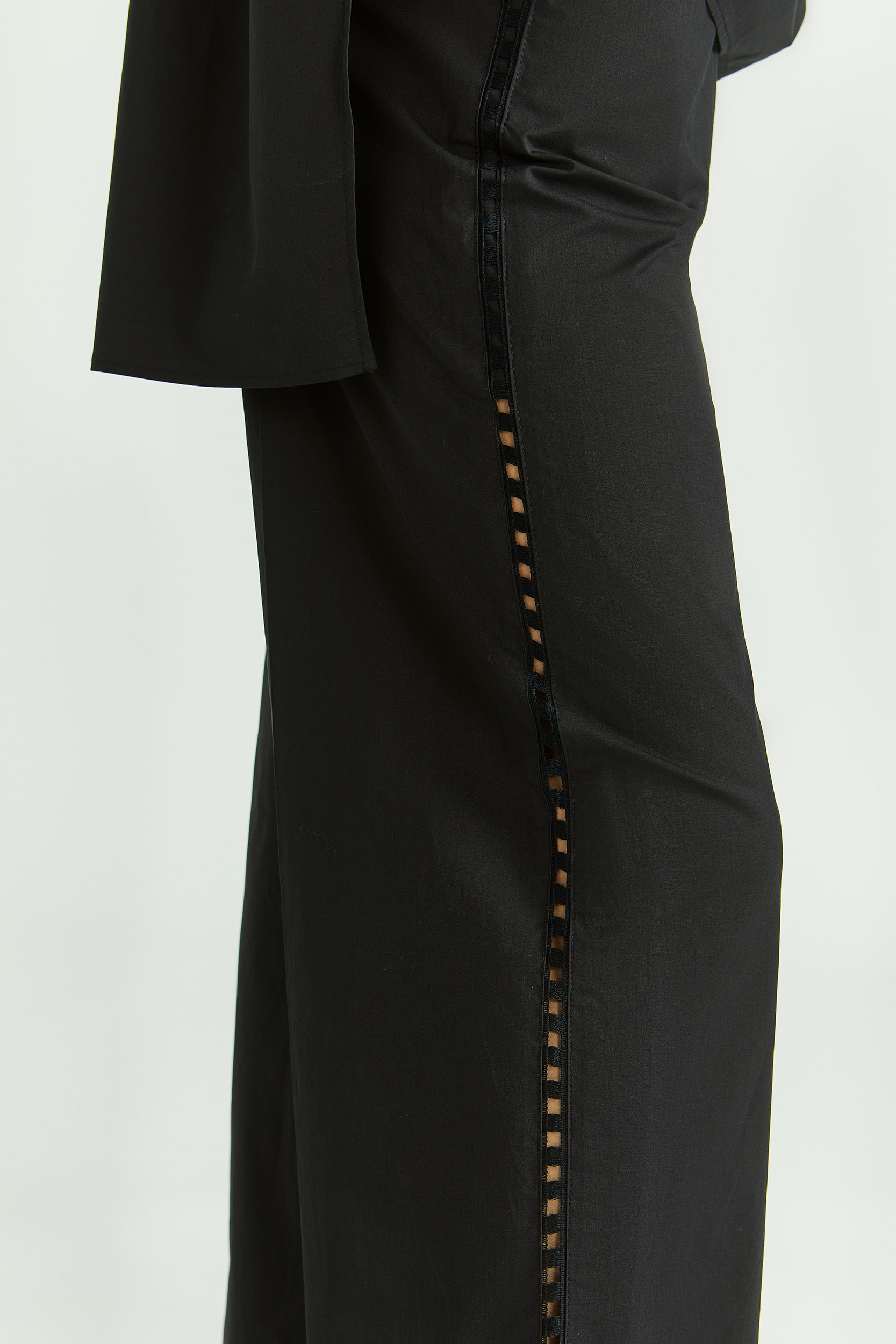 Losse broek met entre deux