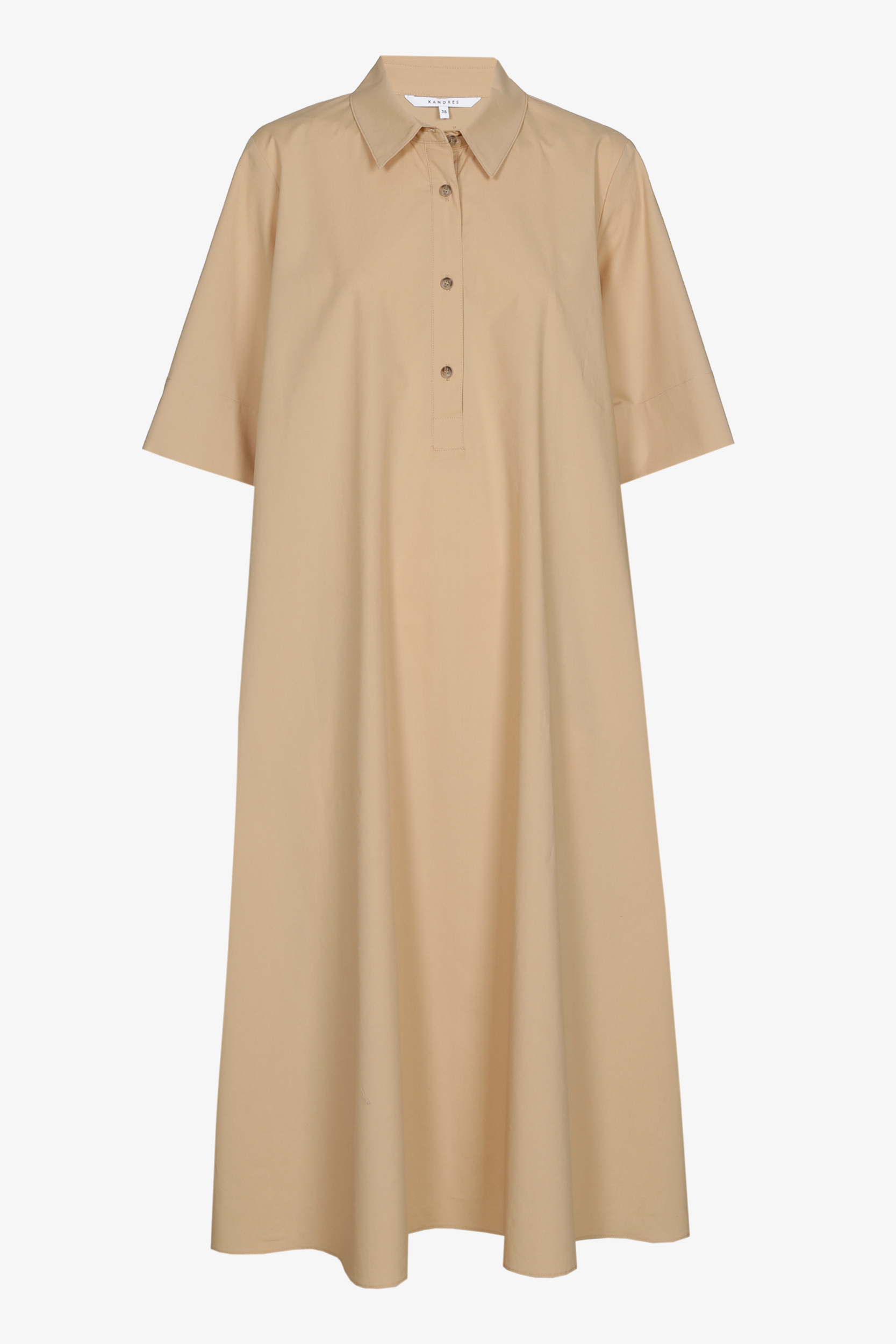 Robe en ligne A en coton biologique
