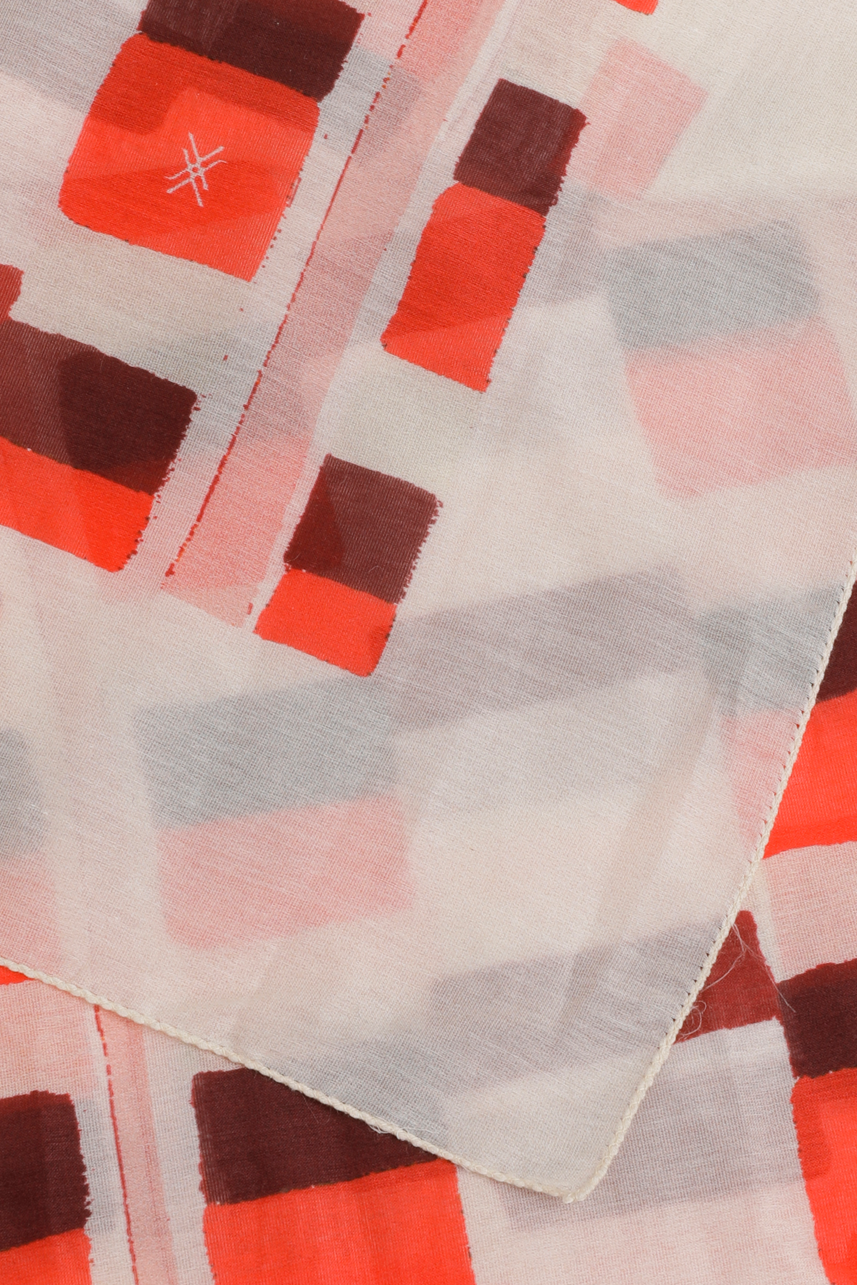 Foulard à motif aquarelle