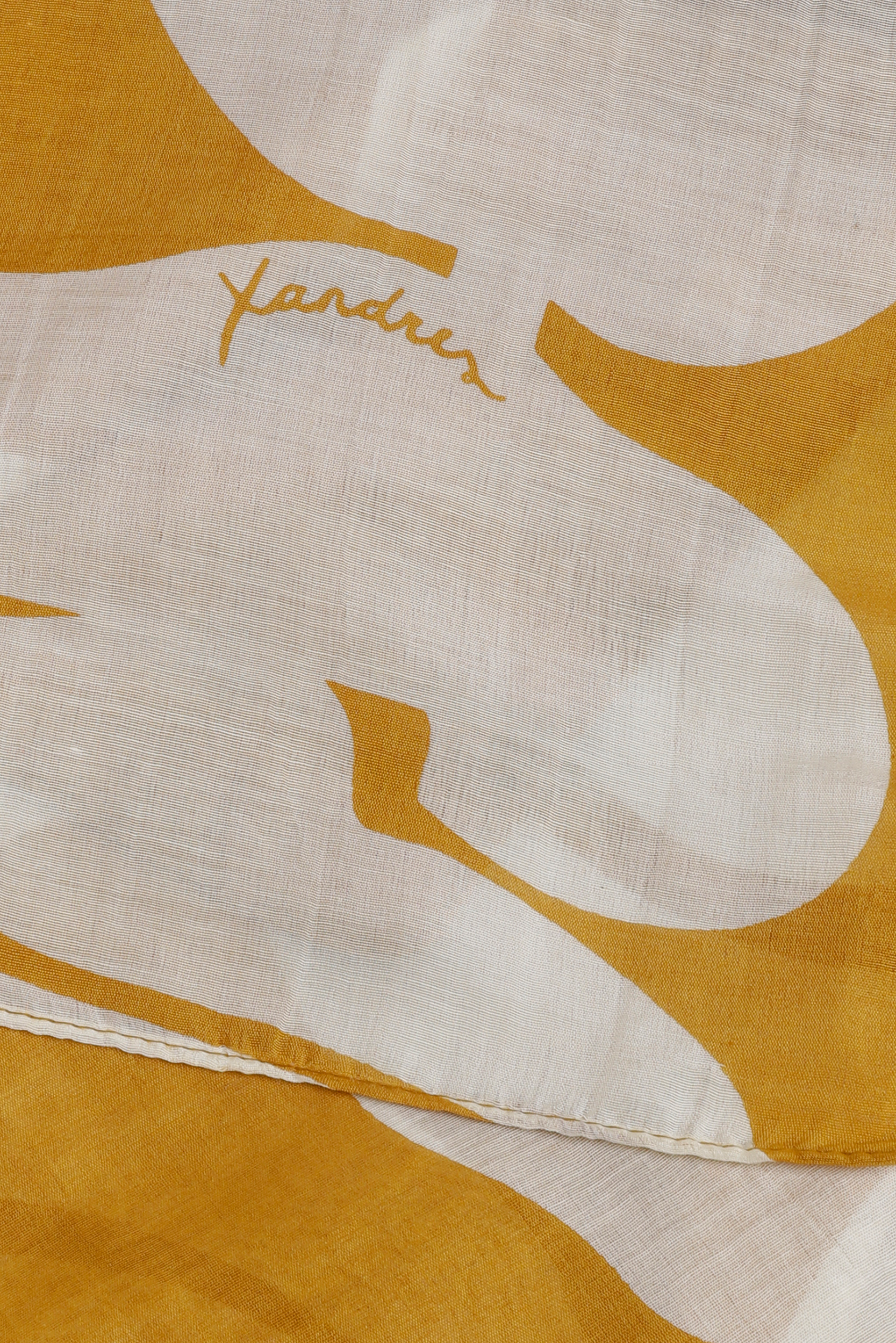 Sjaal met ornament print