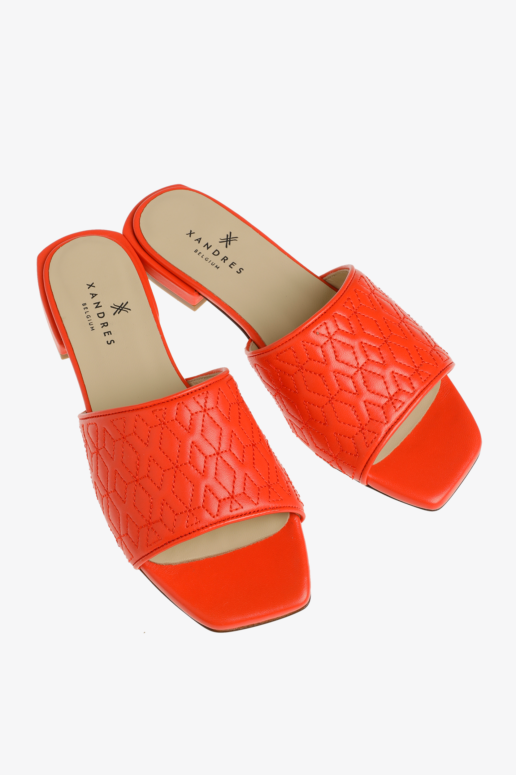 Lederen slipper