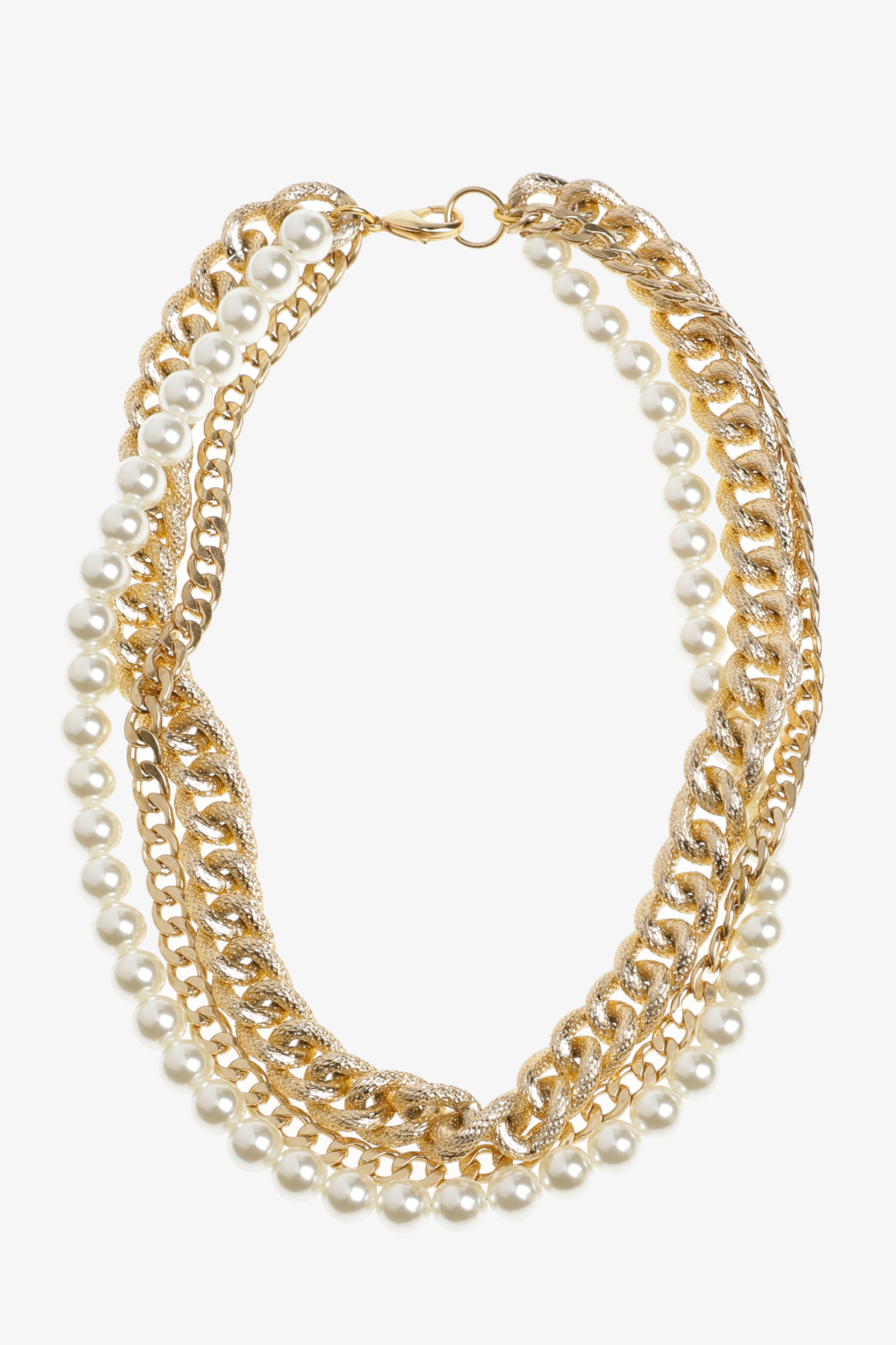 Collier maillon court