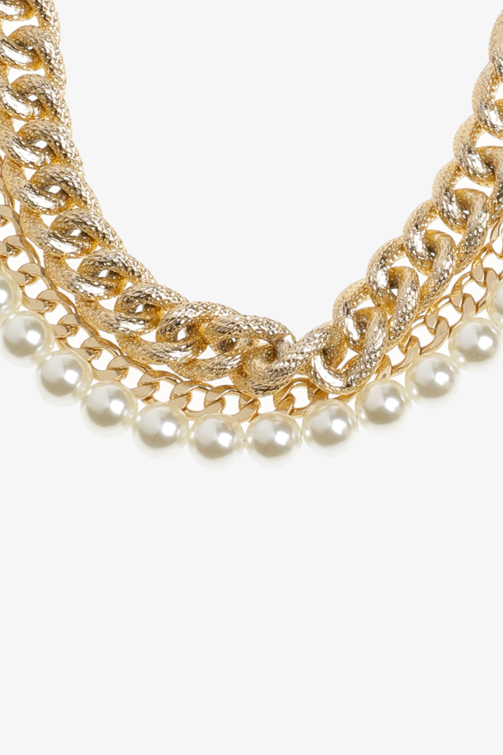 Collier maillon court
