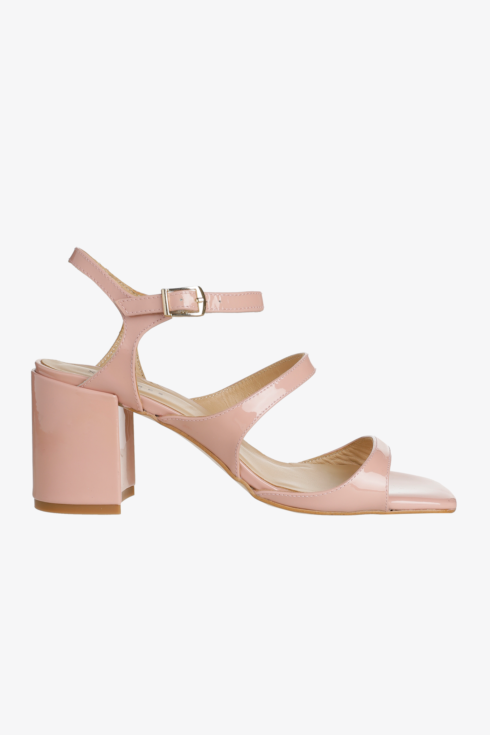 Sandalen met blokhak
