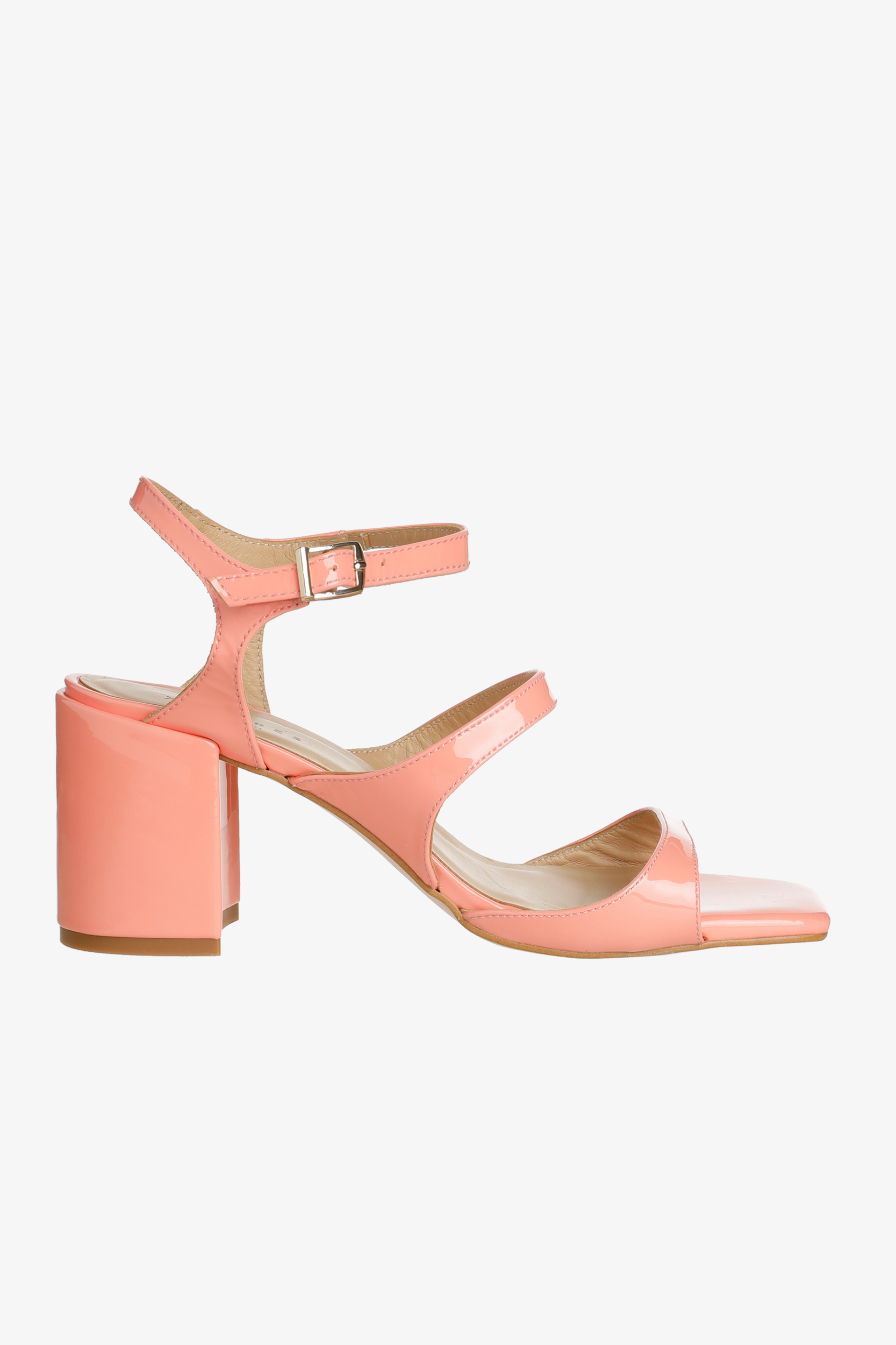 Sandalen met blokhak