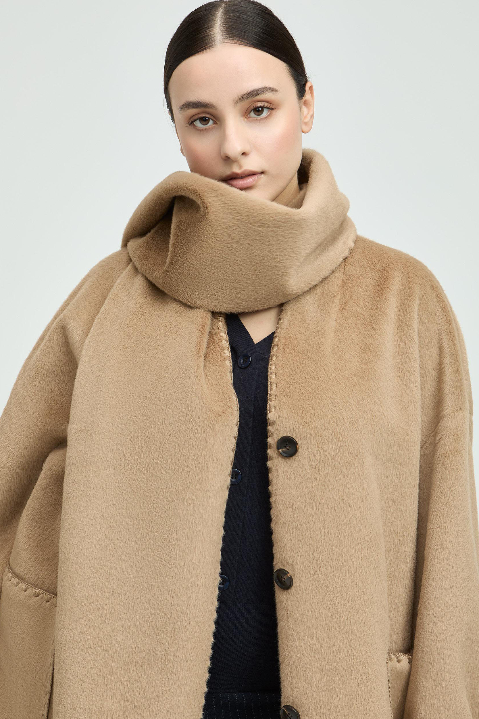 Long fashionable coat