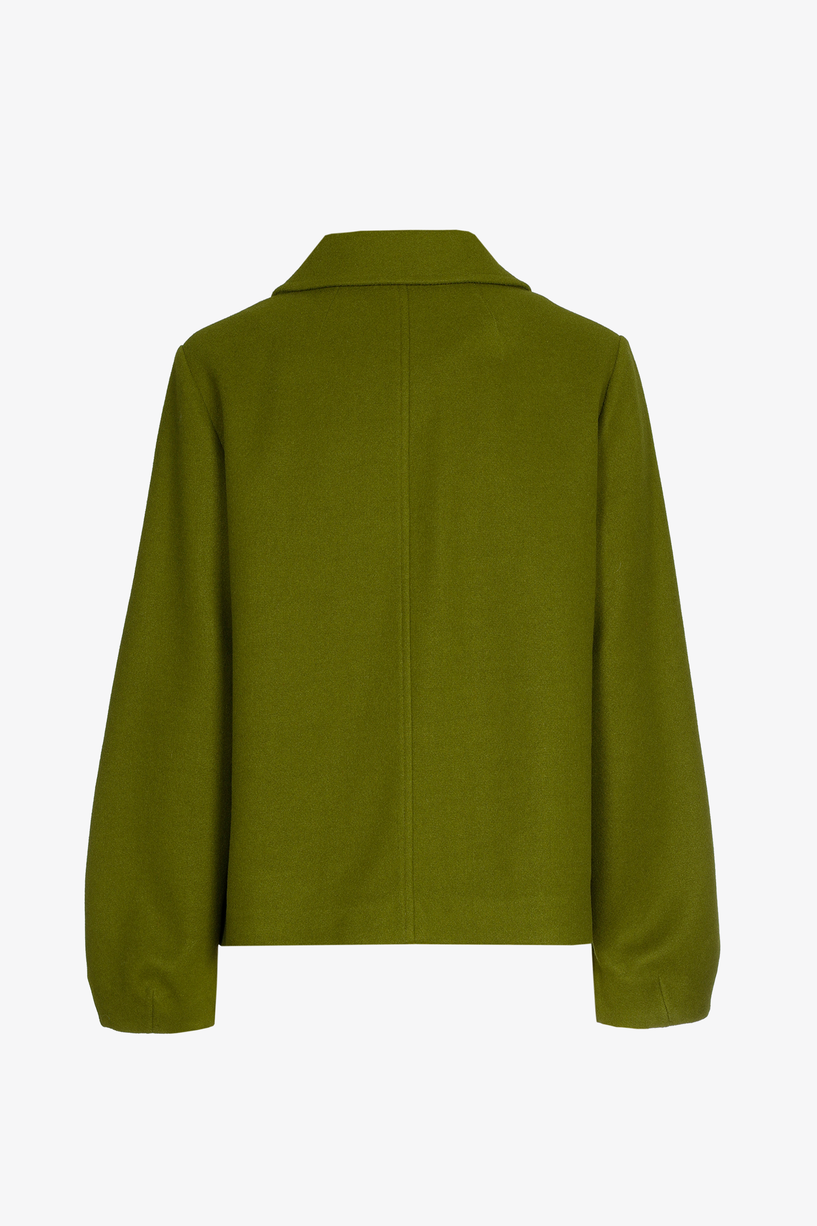 Short jacket with buttons