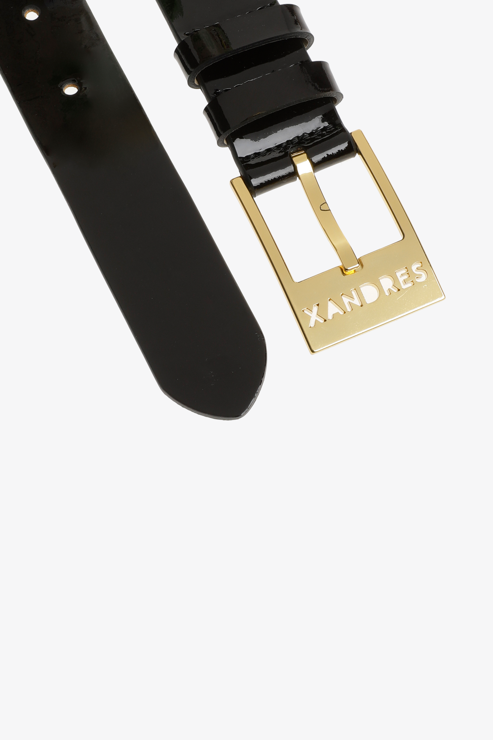 Elegante lederen riem
