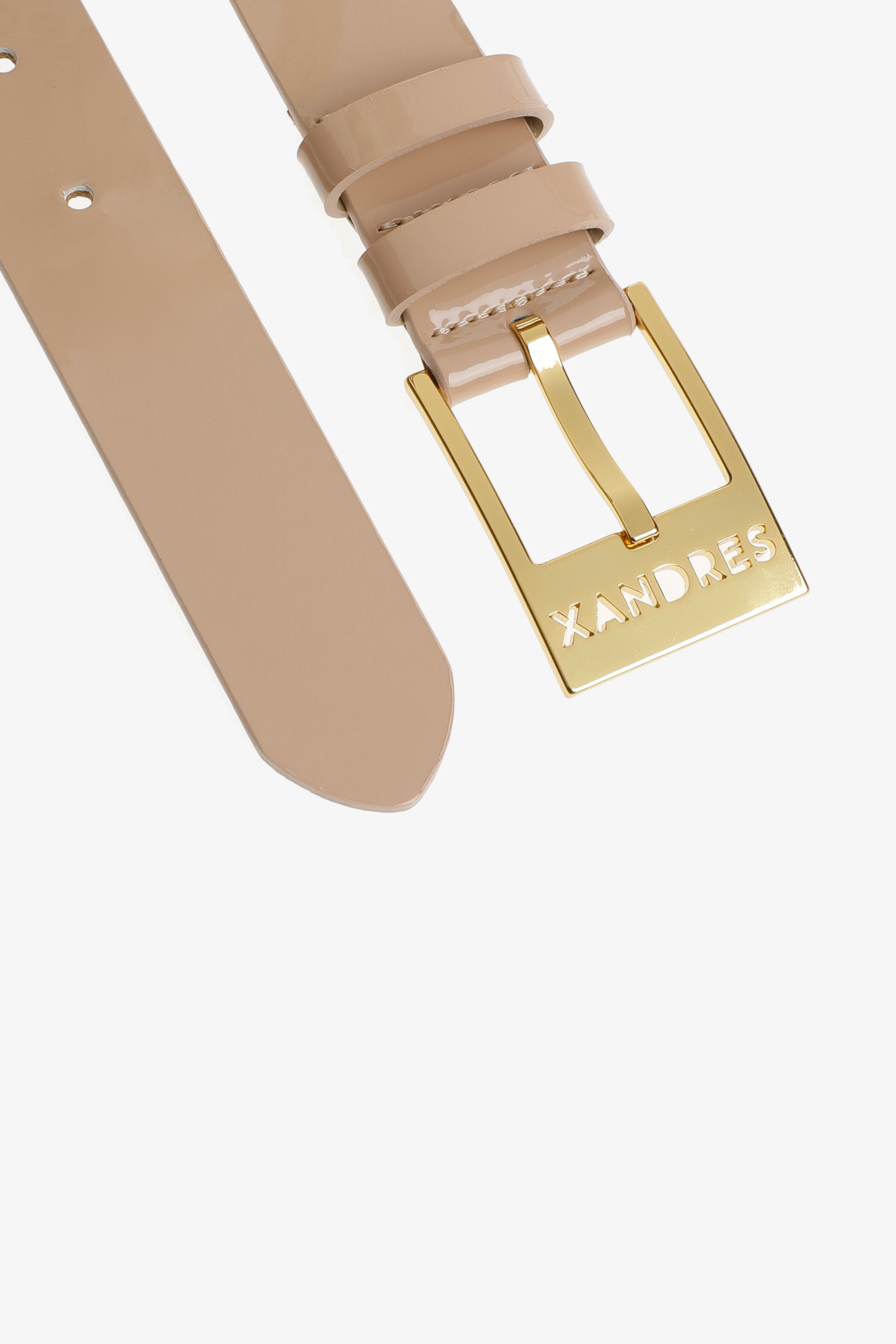 Elegante lederen riem
