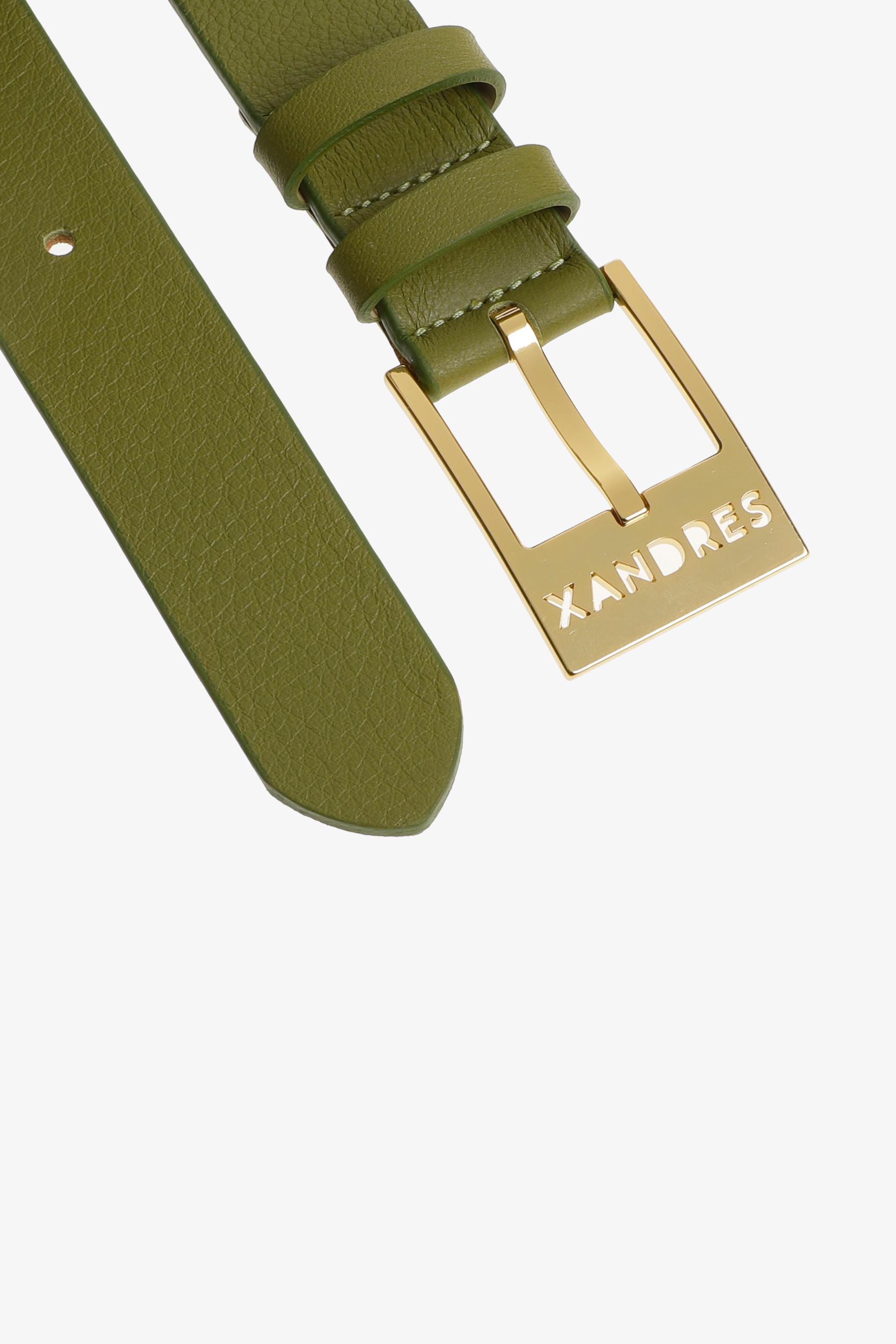 Elegante lederen riem