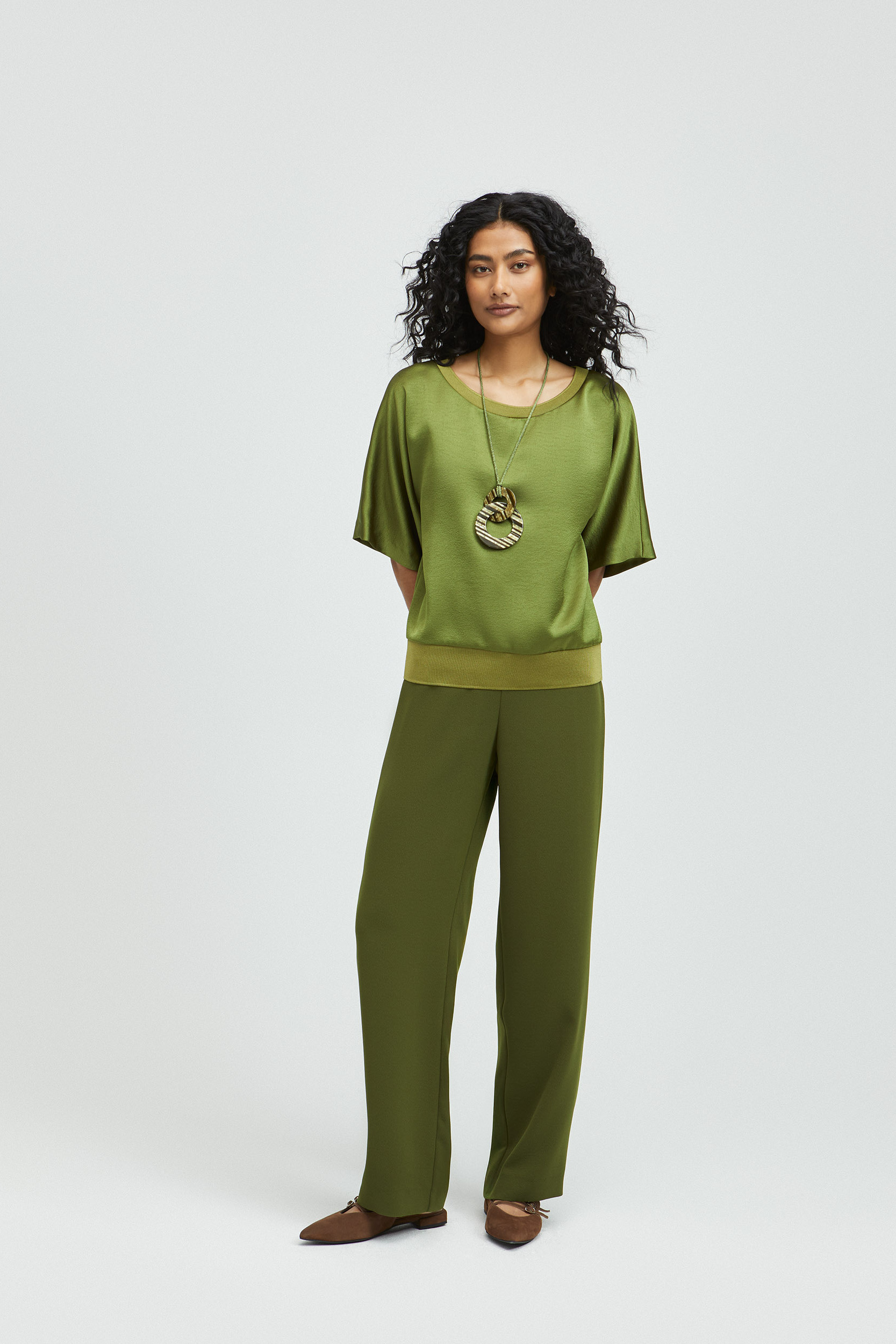 Pantalon brillant 