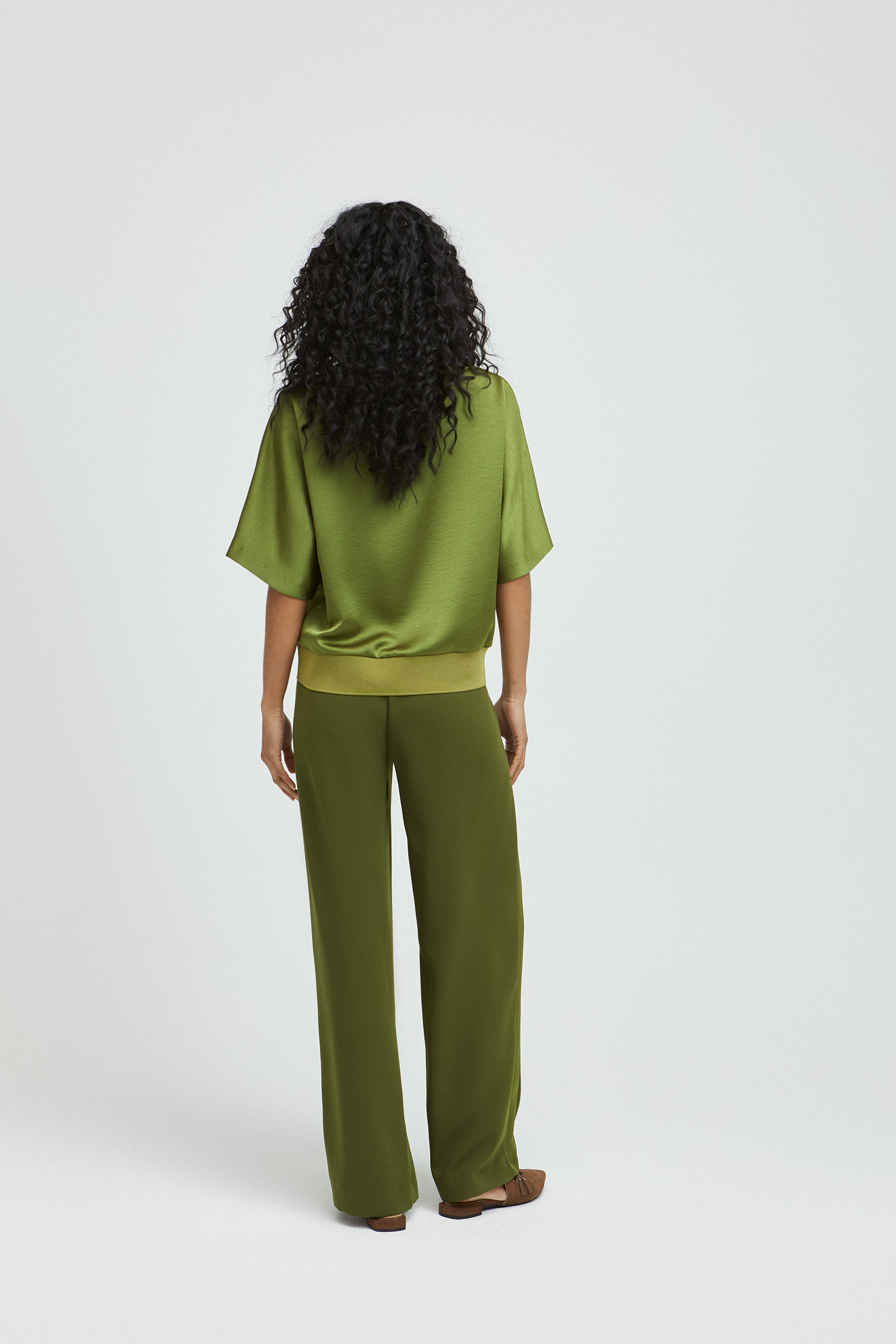 Pantalon brillant 