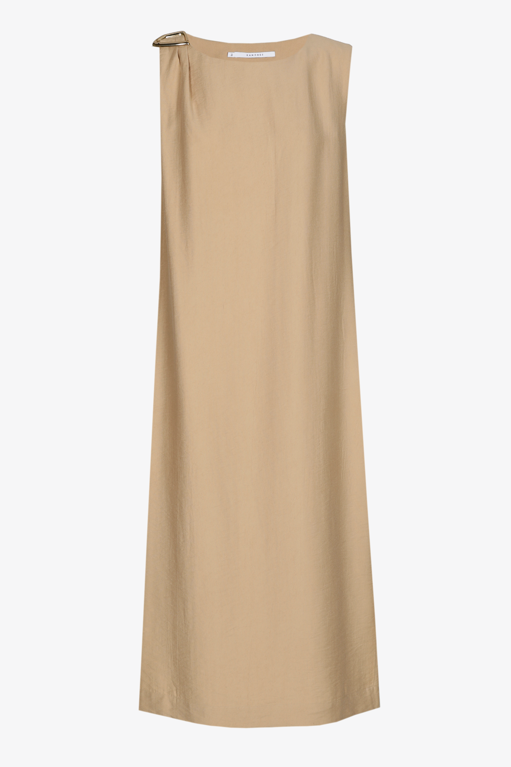 Flowing dress with metal detail