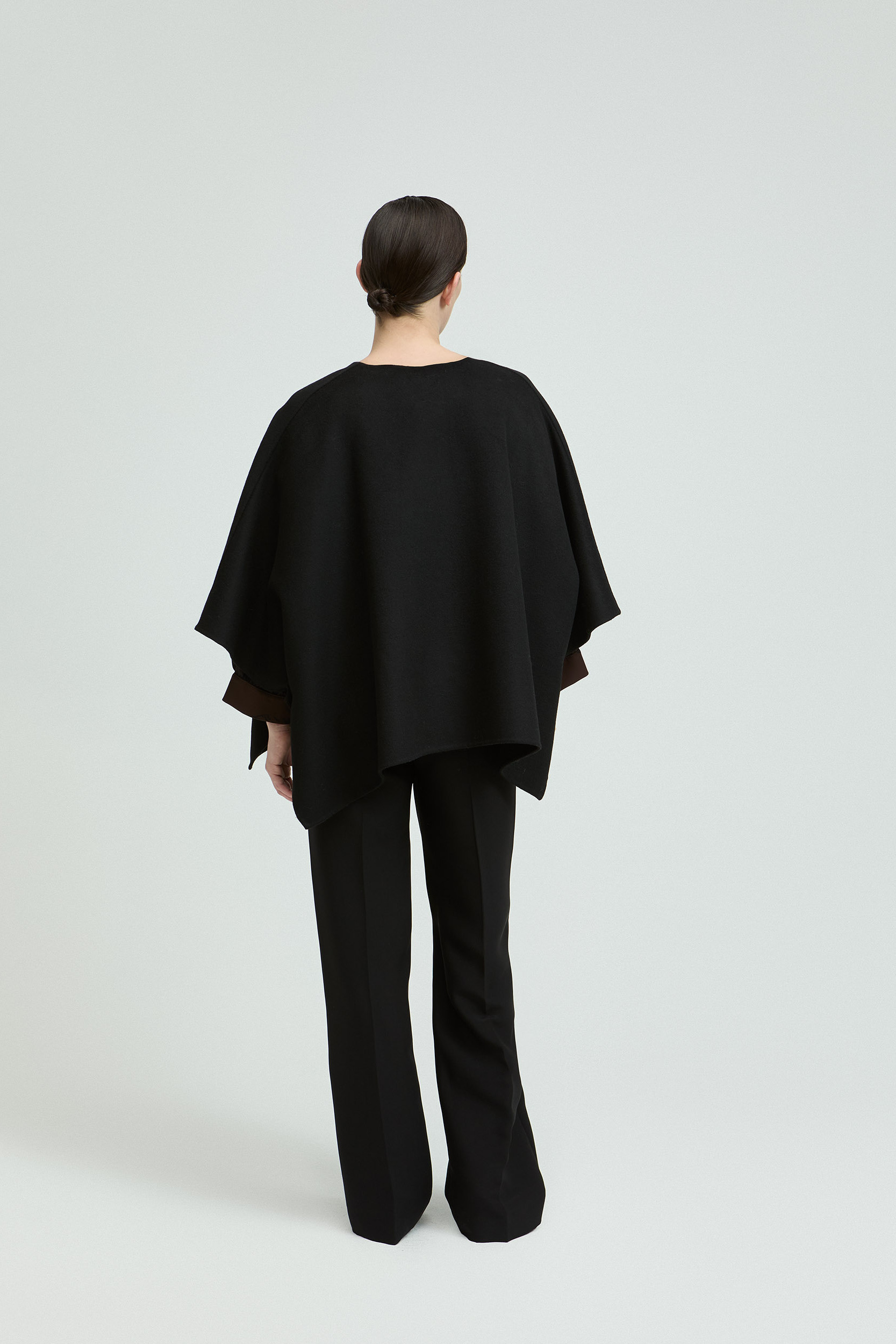 Cape in double-face stof