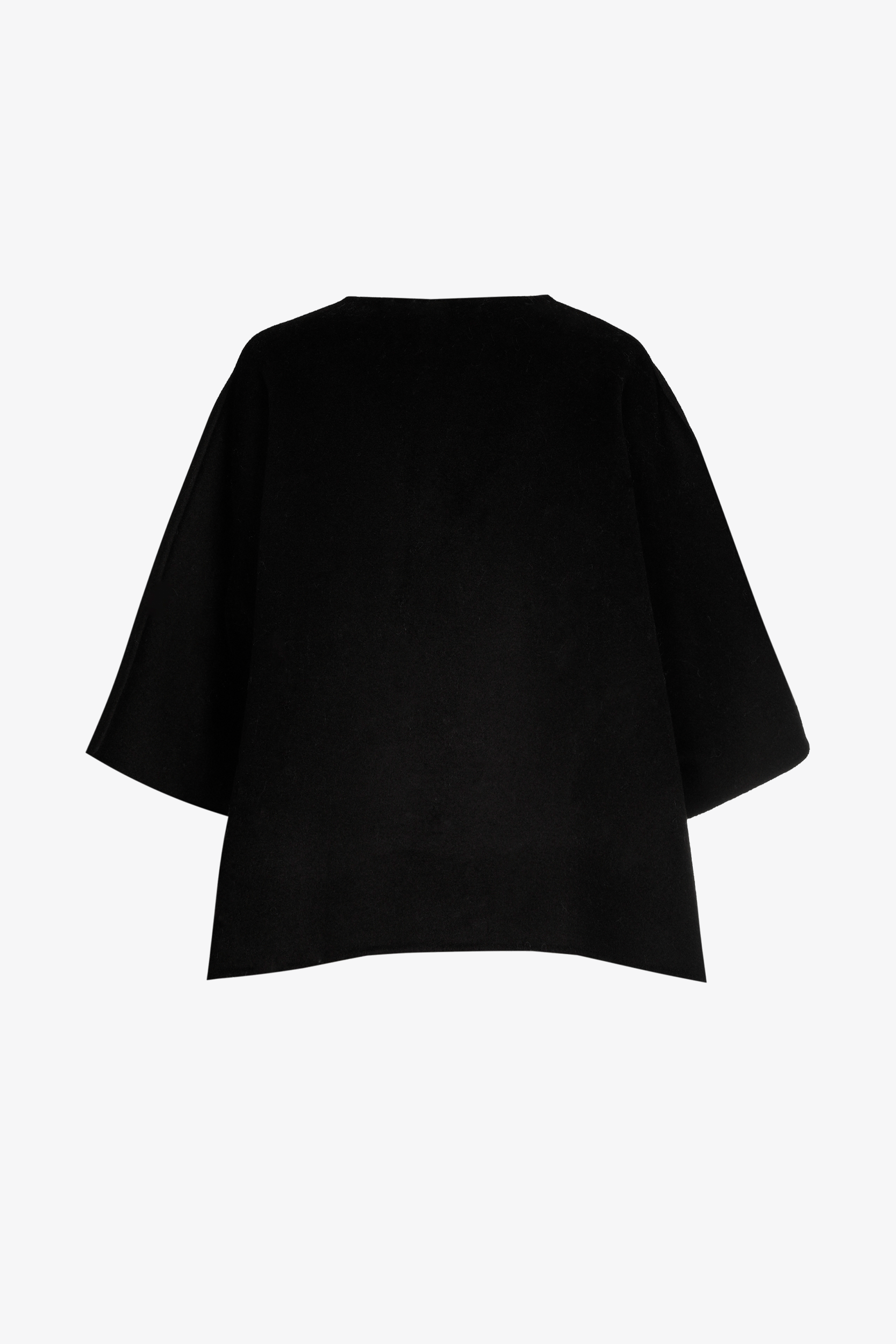 Cape in double-face stof