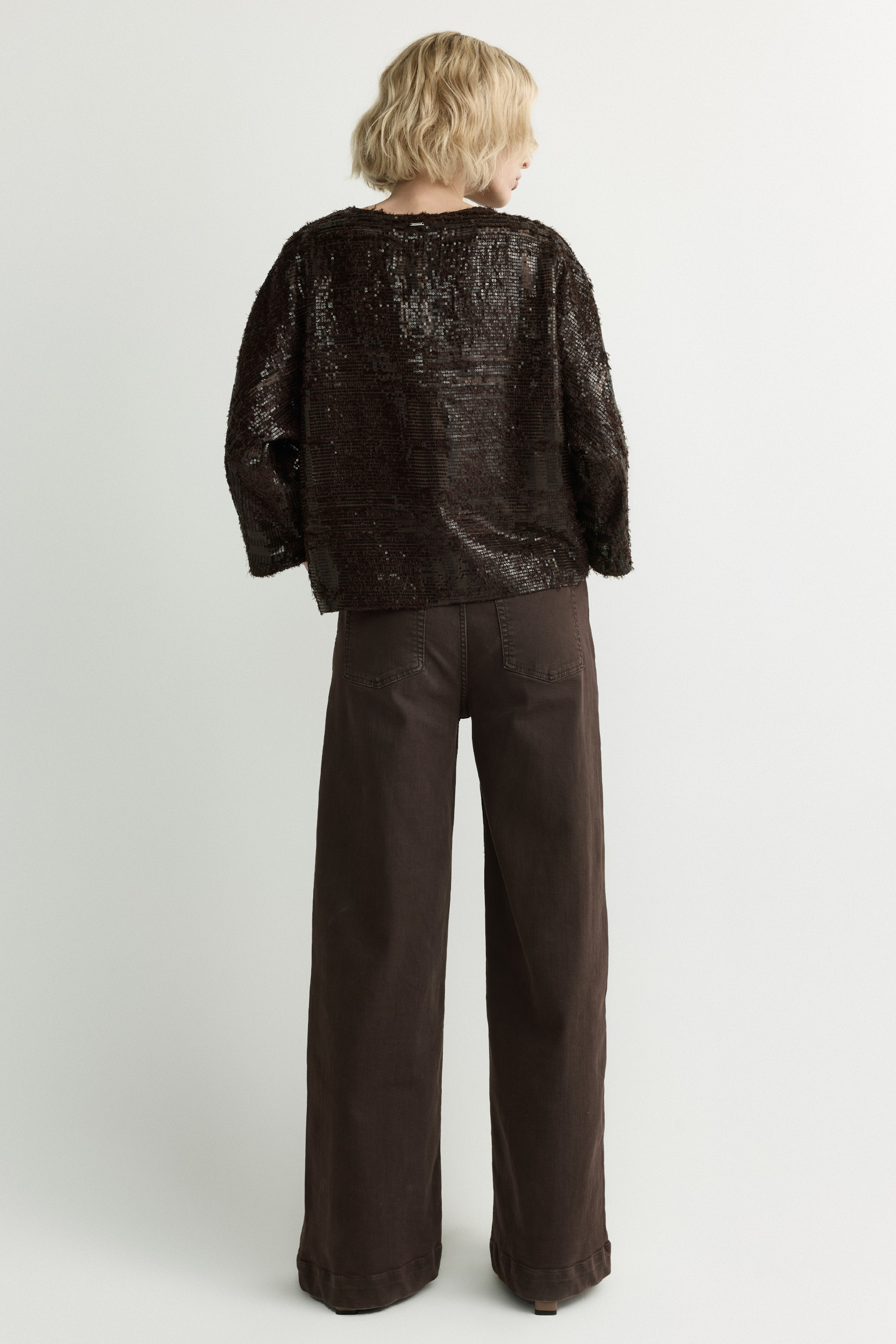 Jeans met wijde pijpen
