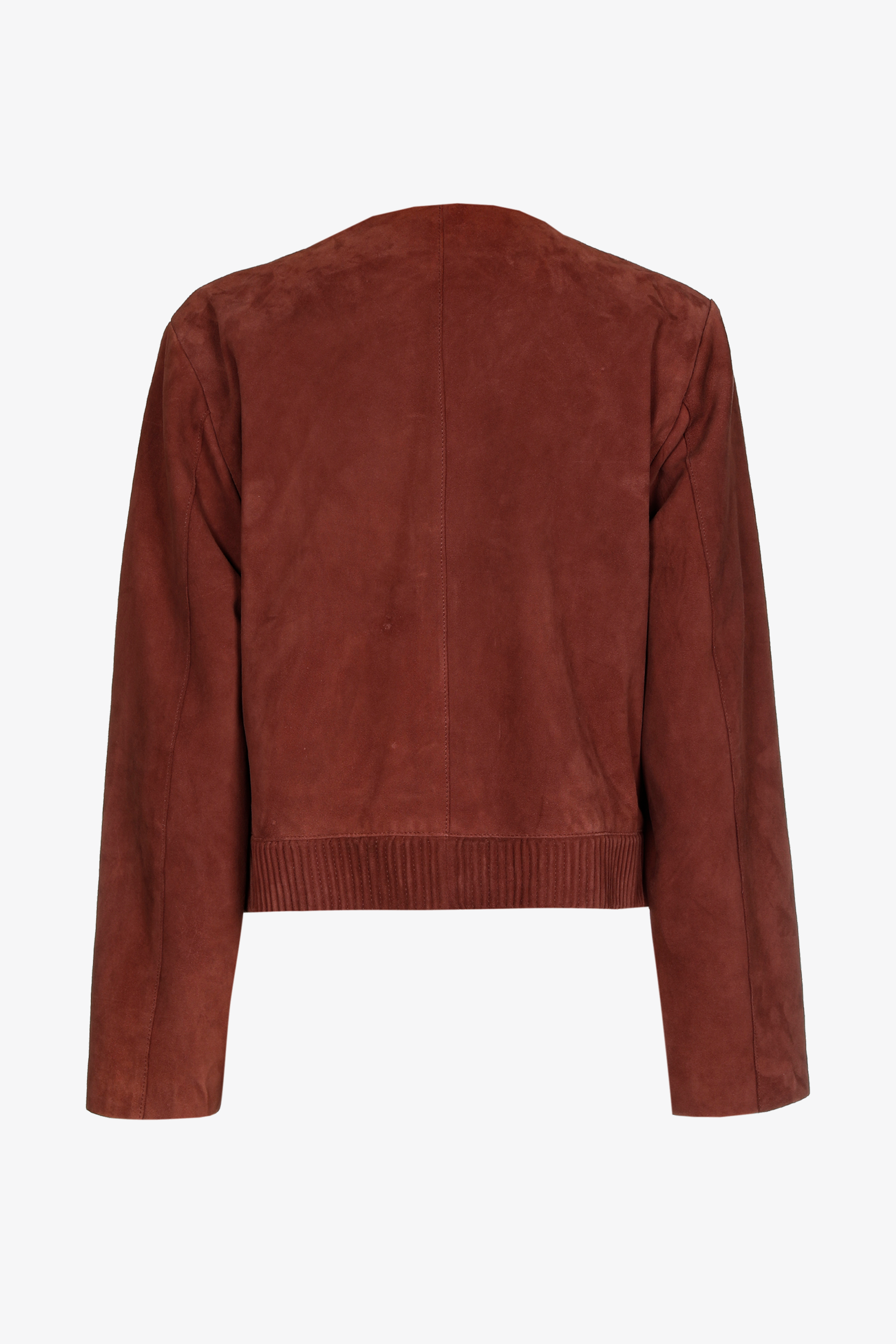 Korte suède jas dames