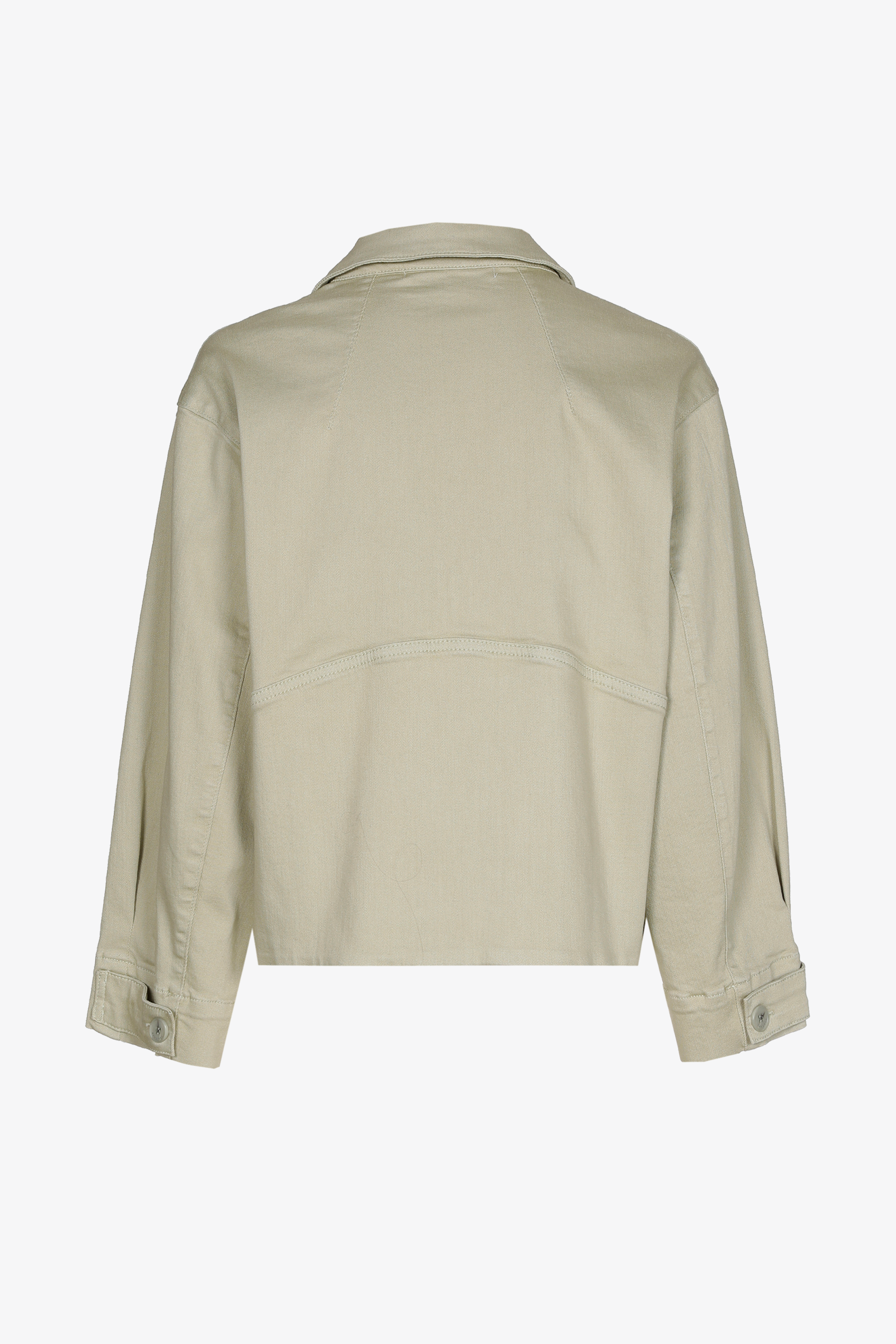 Contemporary jacket with buttons