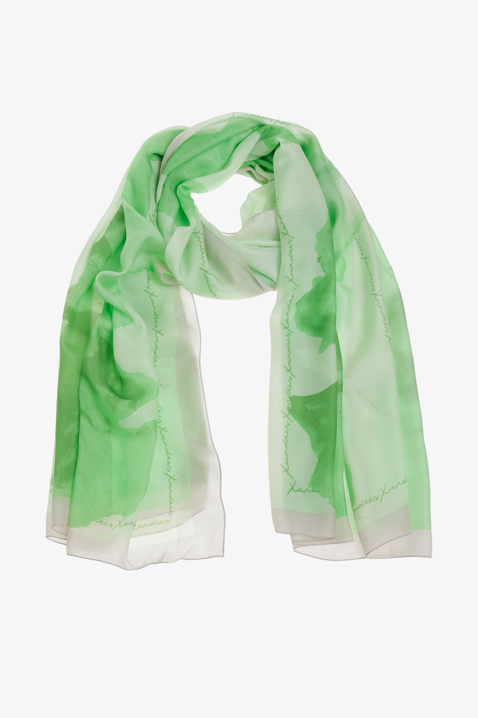 Foulard avec motif floral