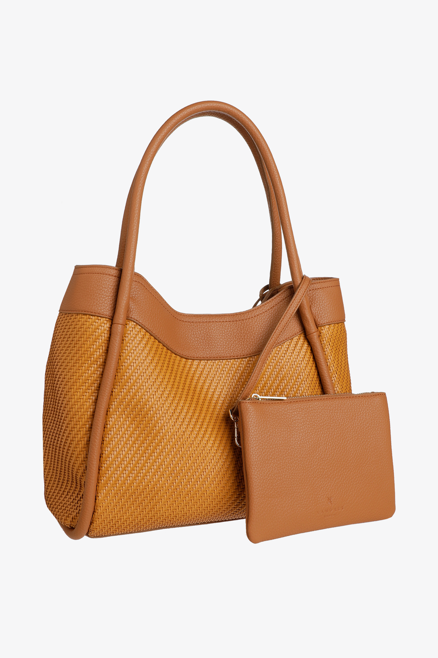 Geflochtener stilvoller Shopper