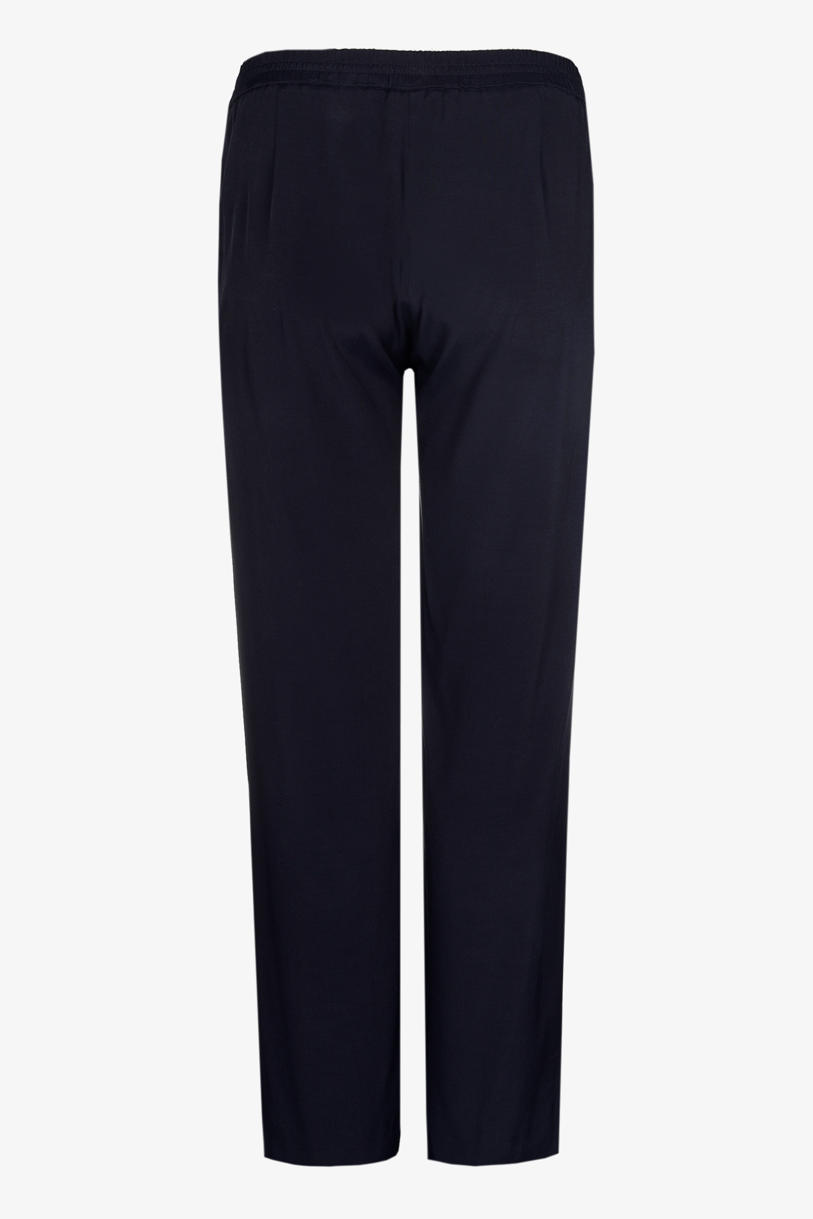 Broek in jerseystof