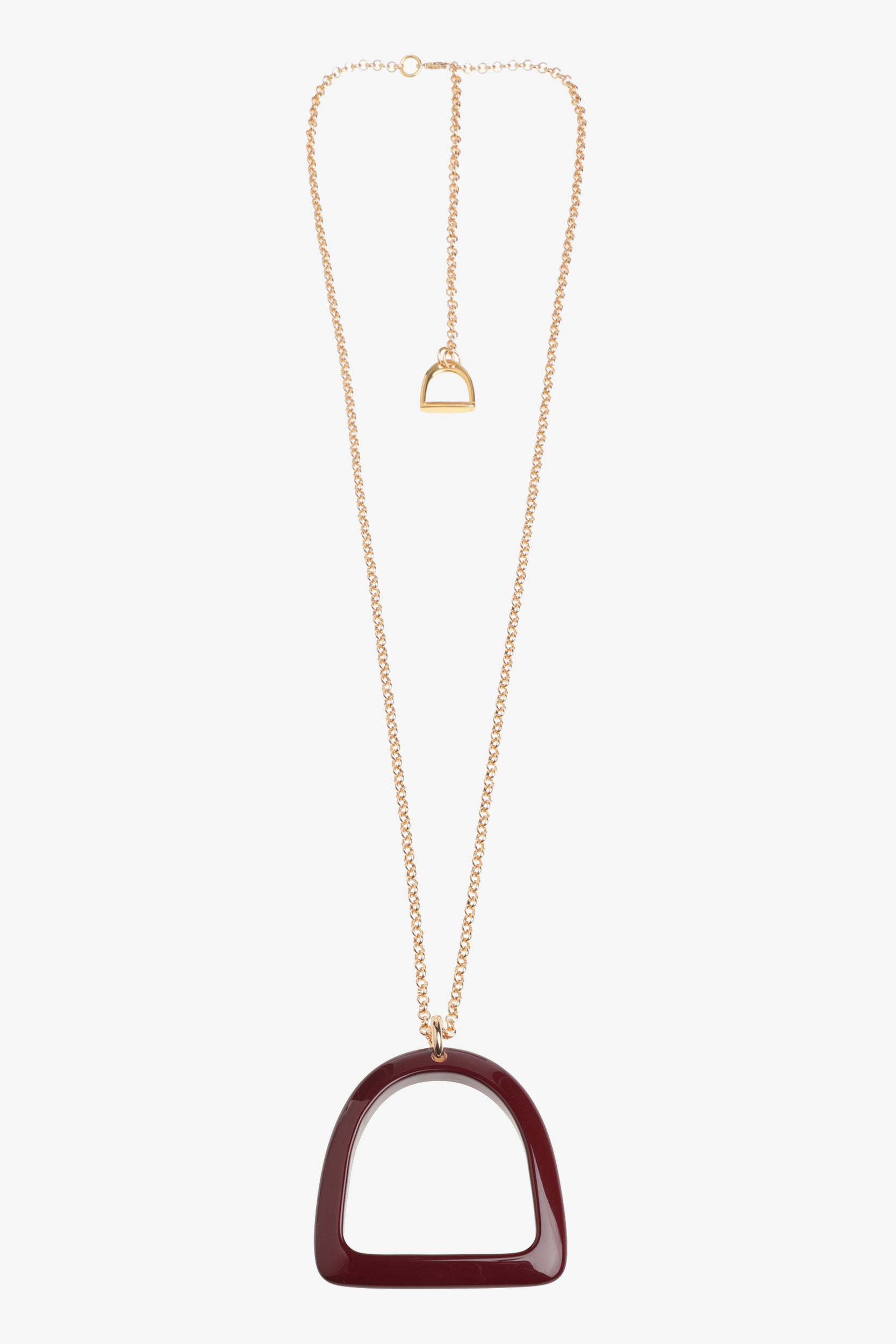 Lange ketting met dubbele hanger