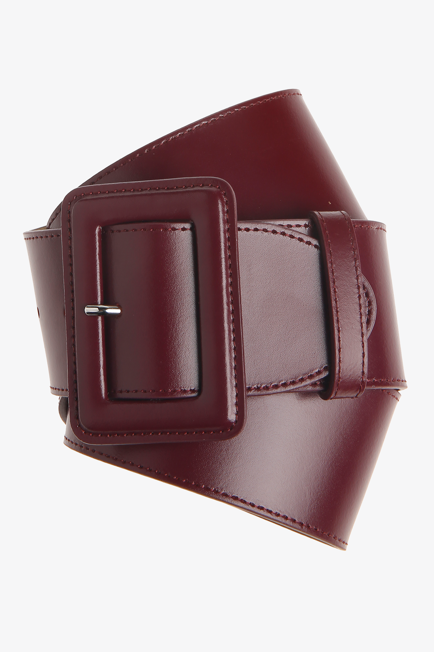 Large ceinture en cuir