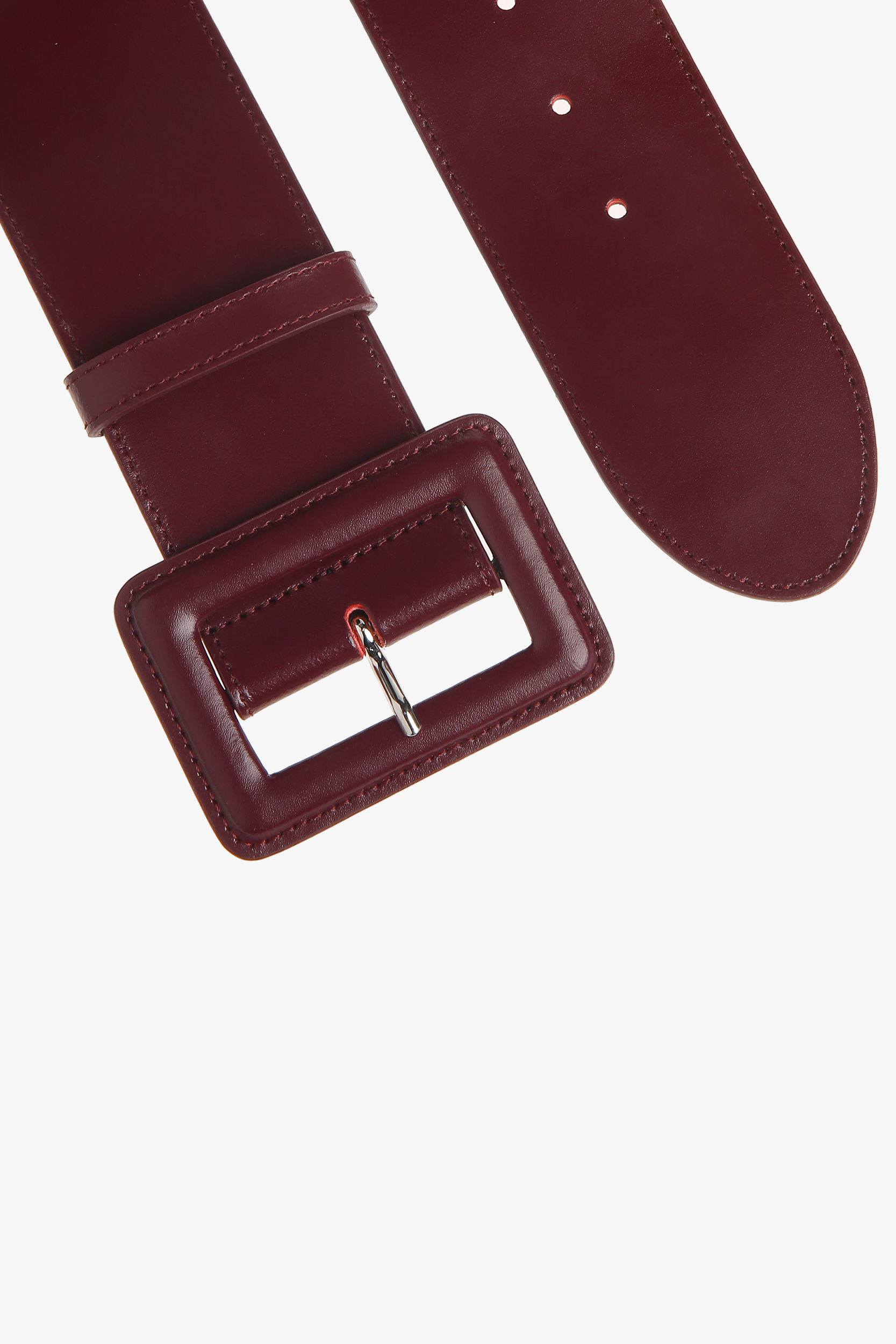 Large ceinture en cuir
