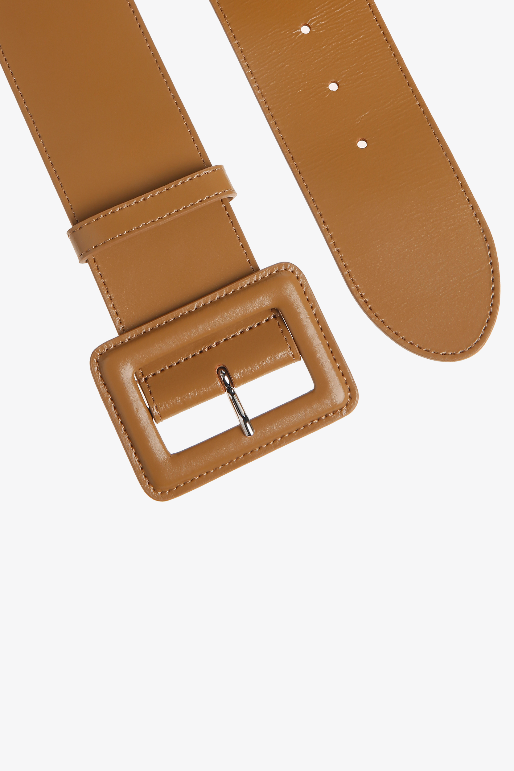 Large ceinture en cuir