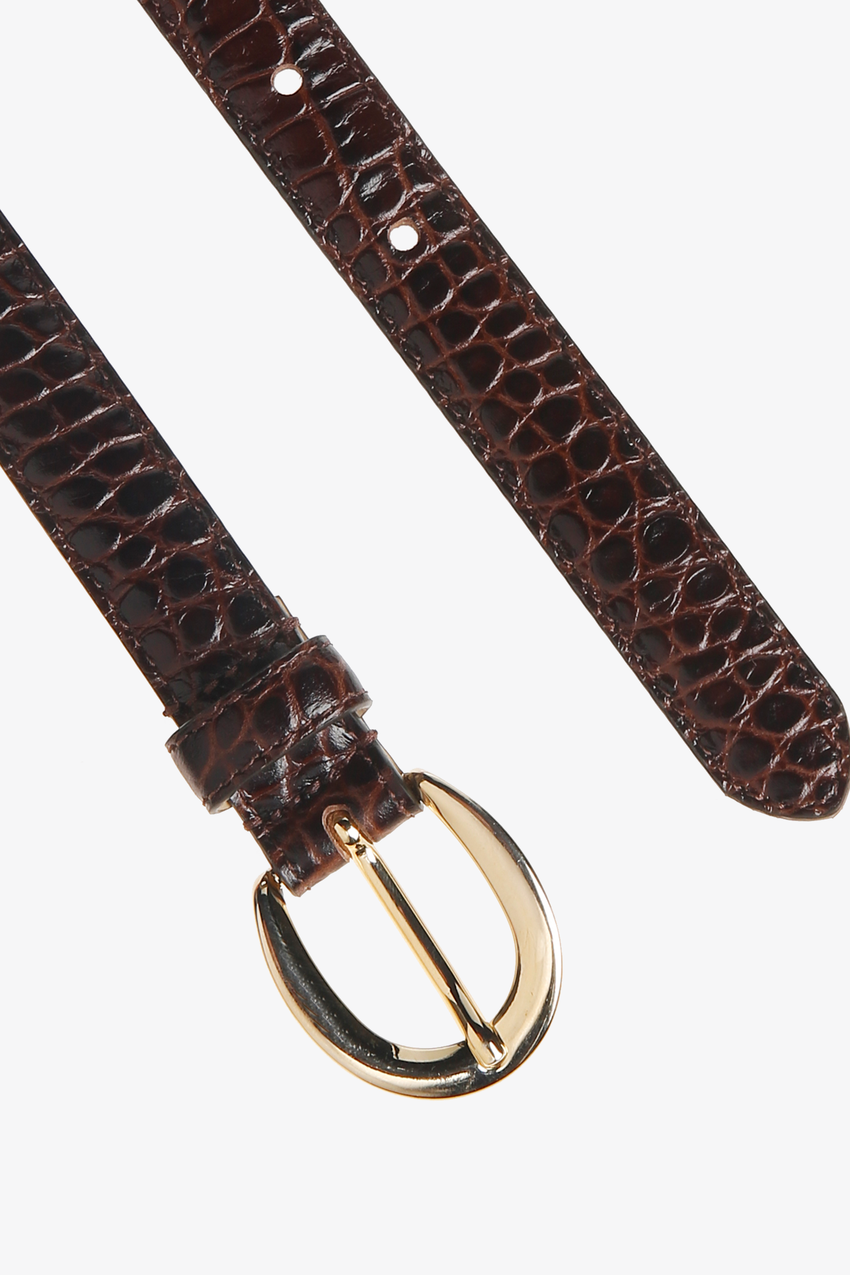 Fine ceinture en cuir