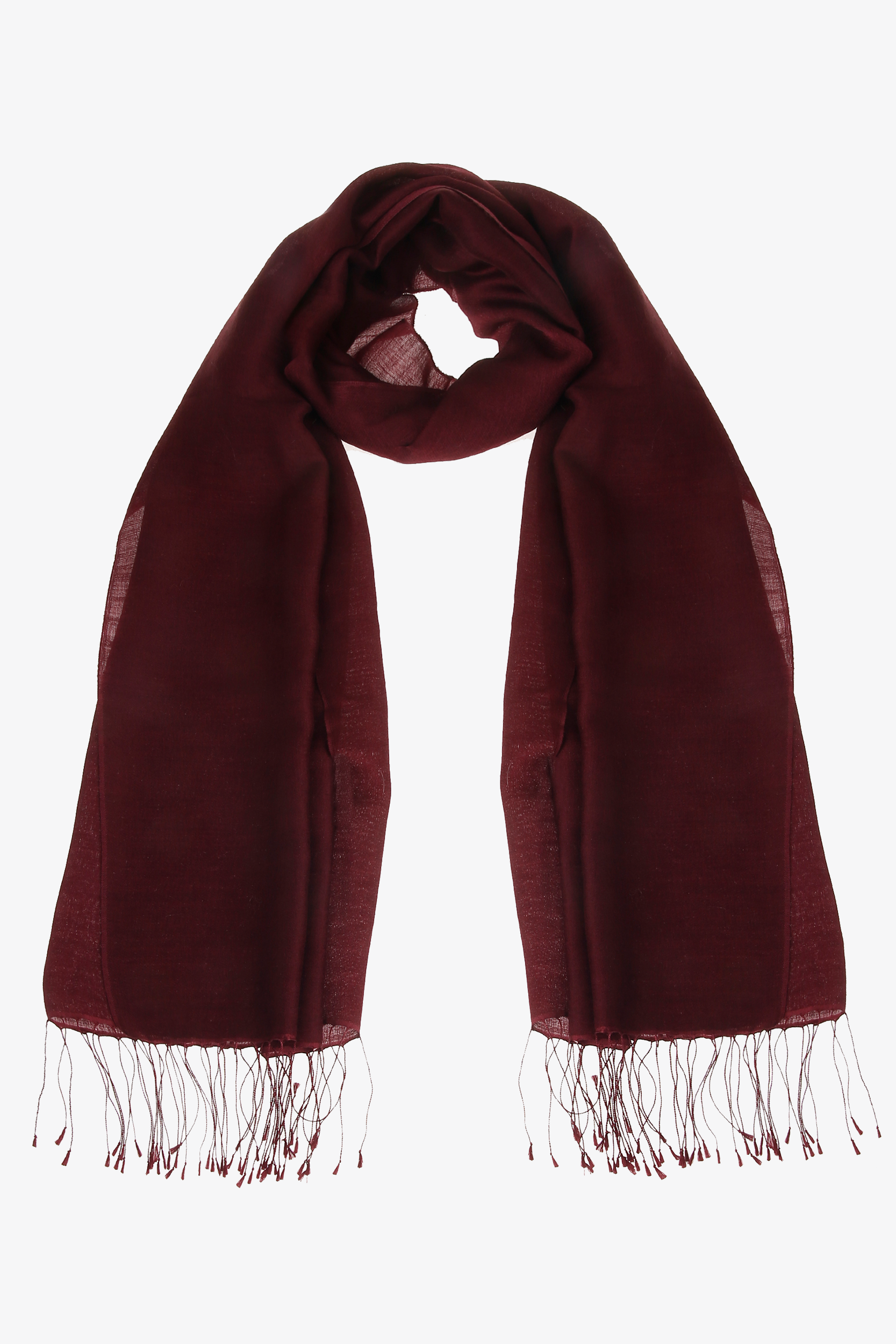 Weicher Pashmina-Schal in zeitloser Farbe