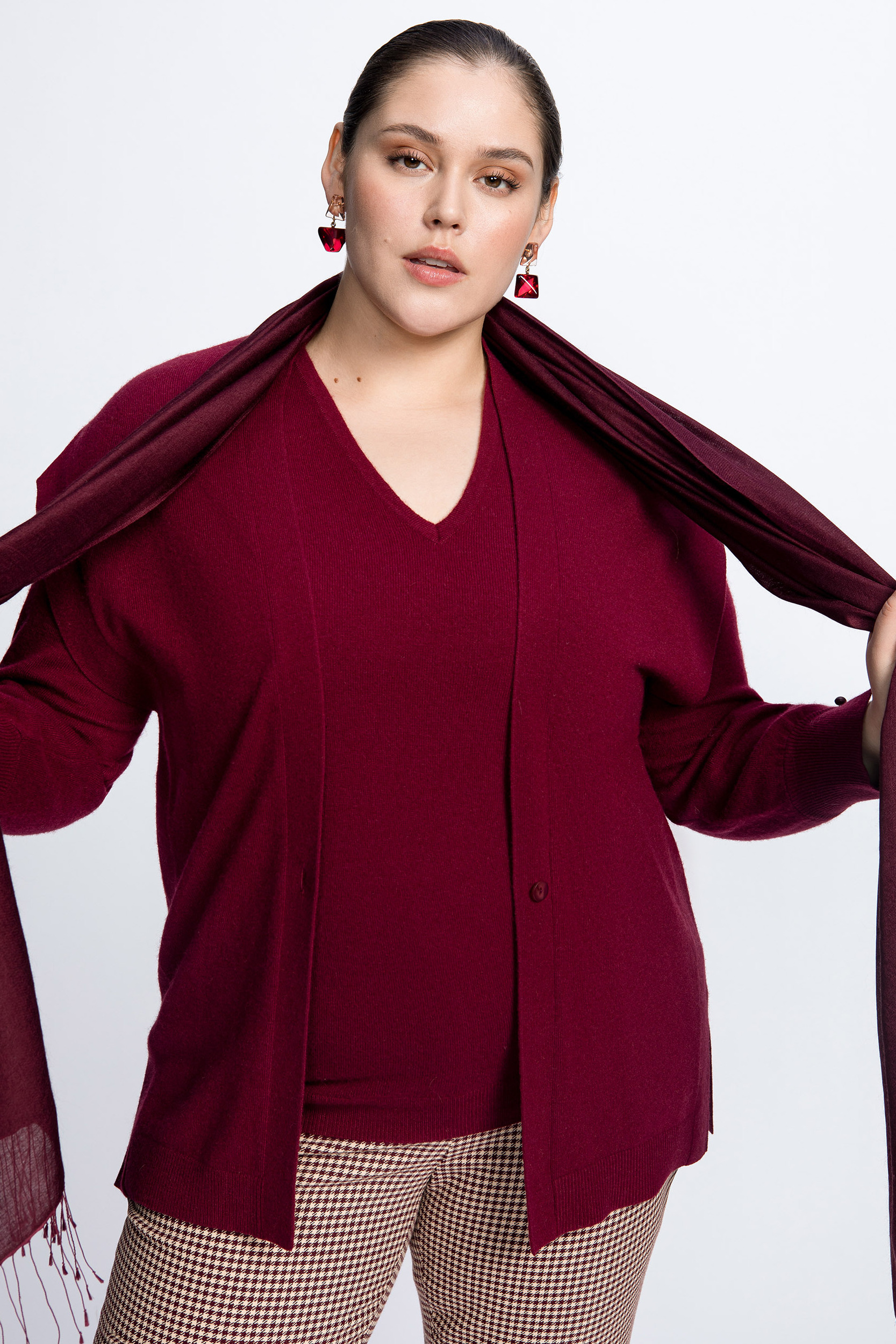 Weicher Pashmina-Schal in zeitloser Farbe