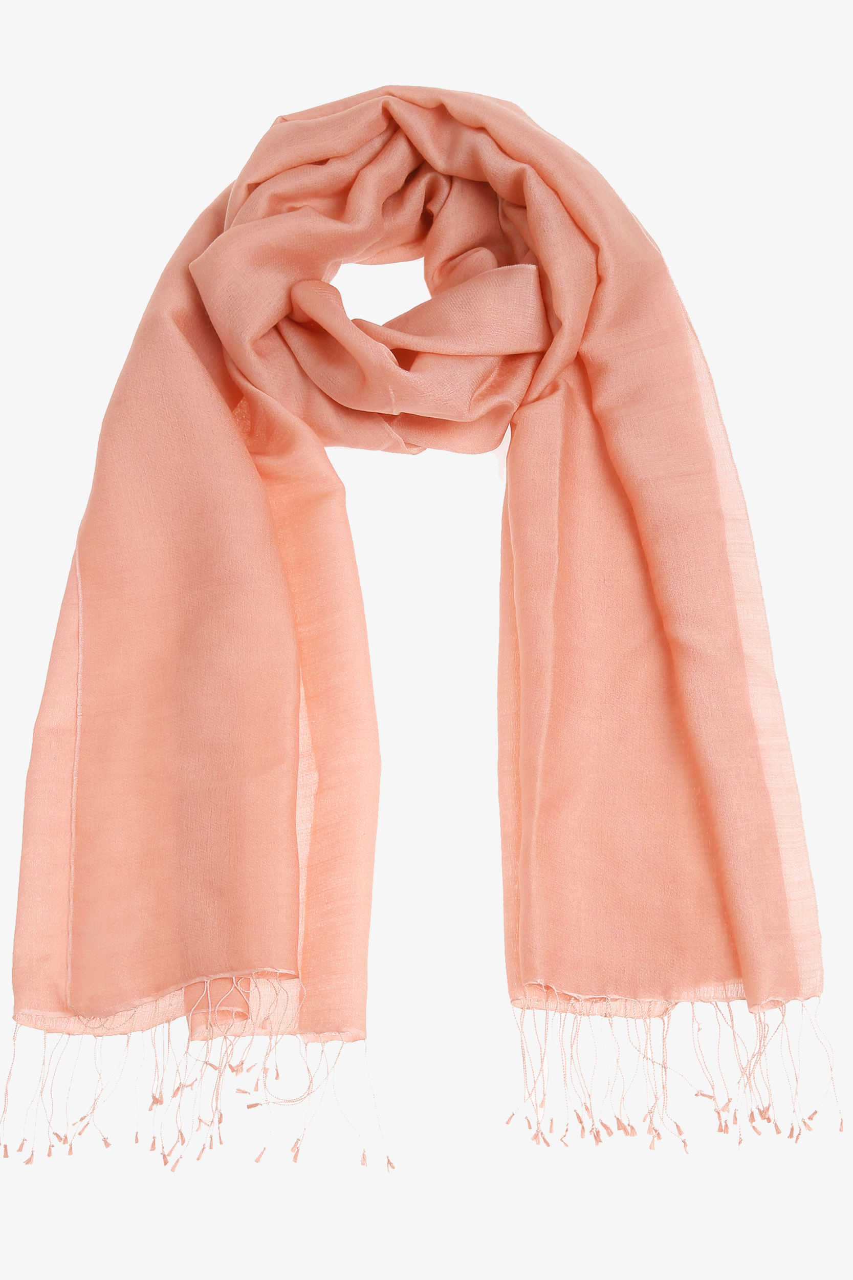 Pashmina en soie et en laine