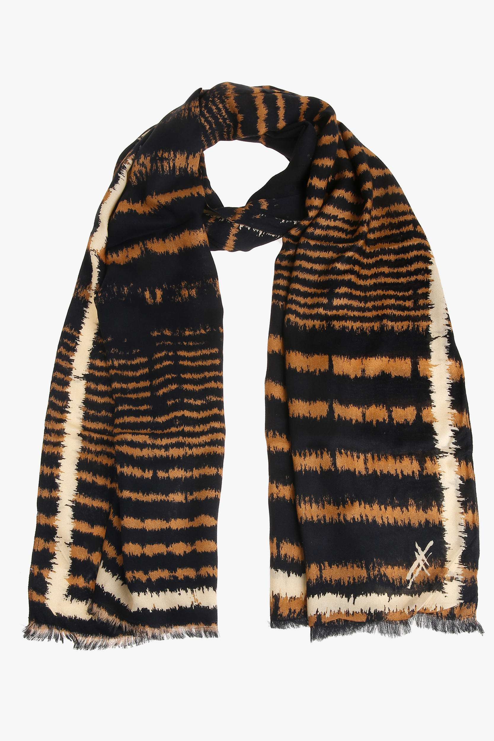 Striped scarf