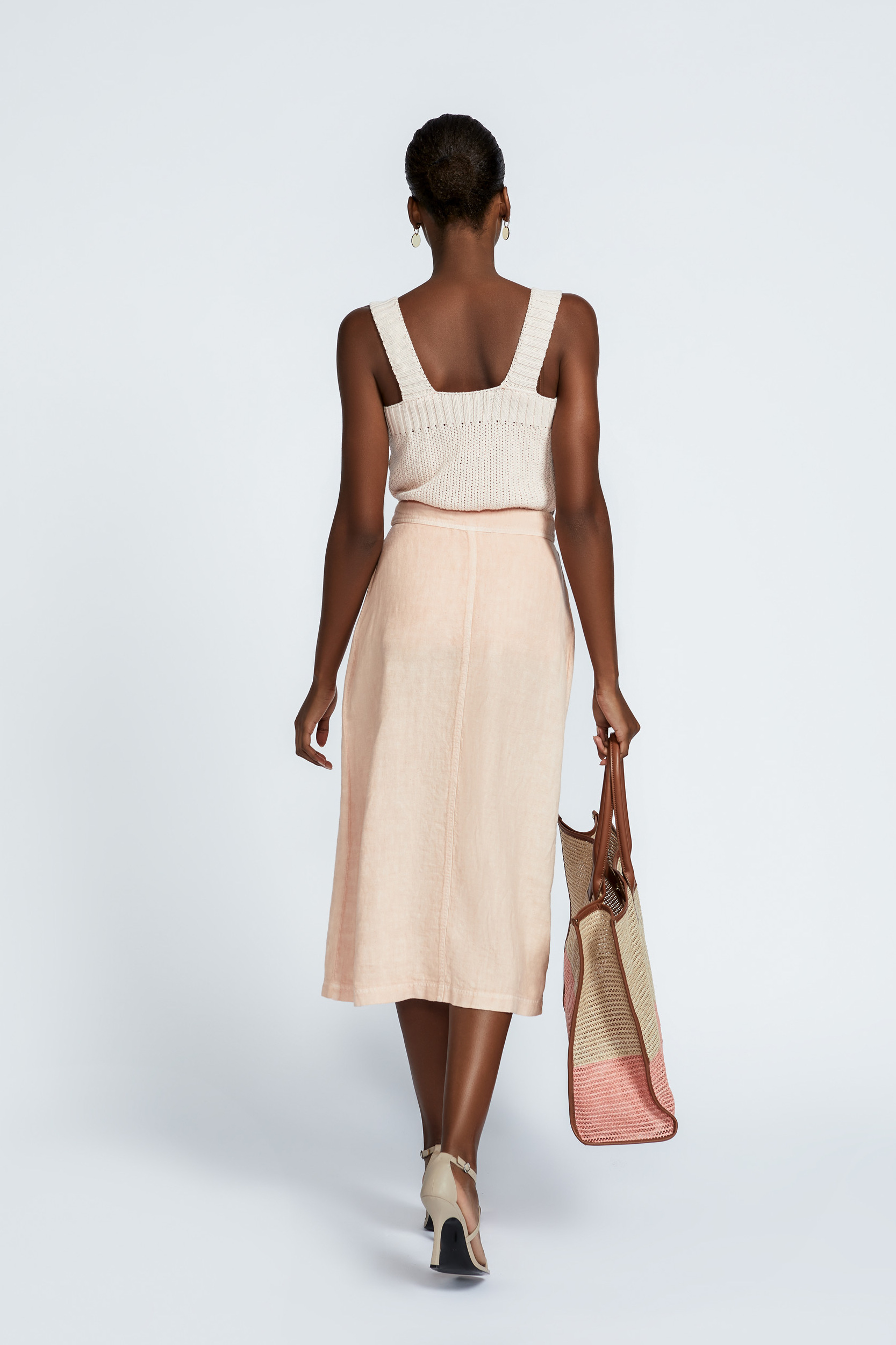Wicker Xandres shopper