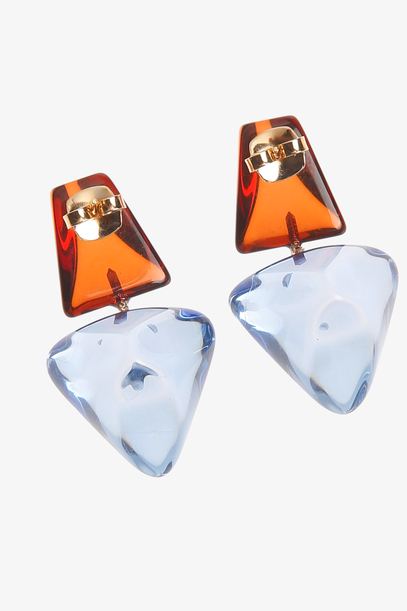 Colourful earrings