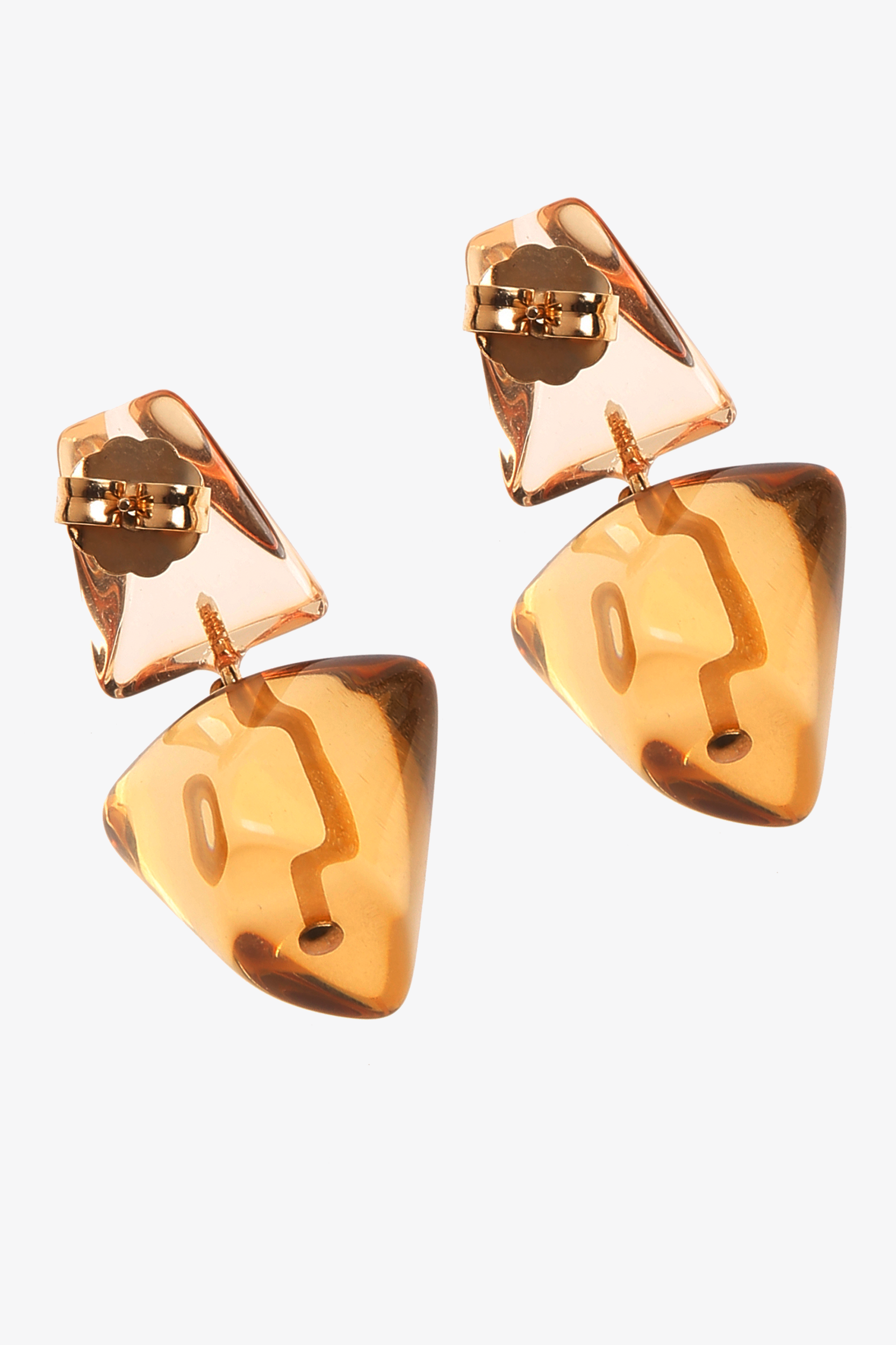 Colourful earrings