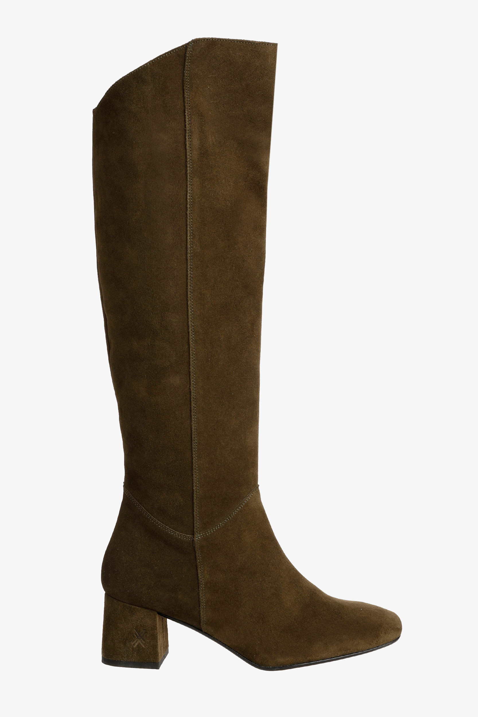 Suede lange on sale laarzen