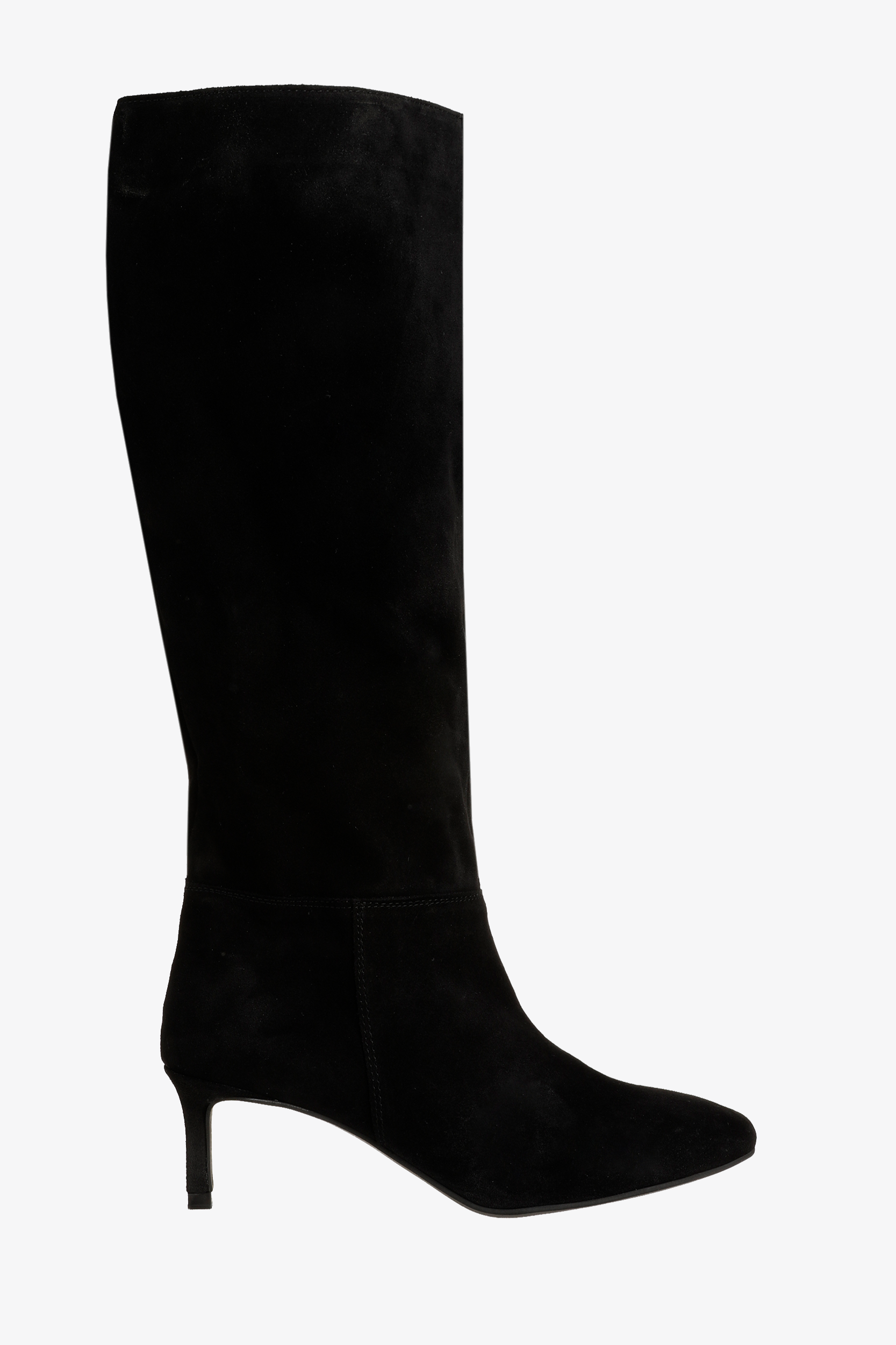 Bottes longues talon fin