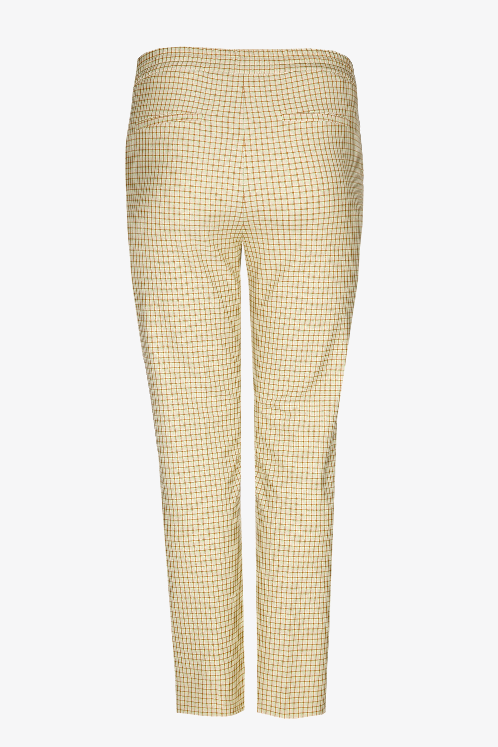 Trousers with elastic