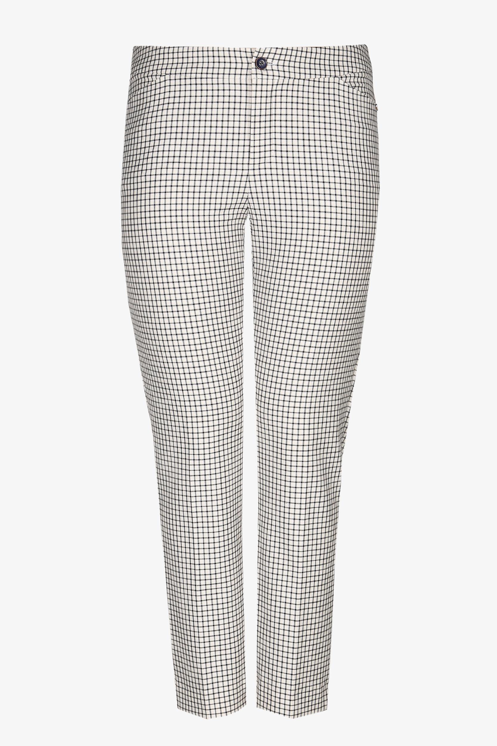Trousers with elastic