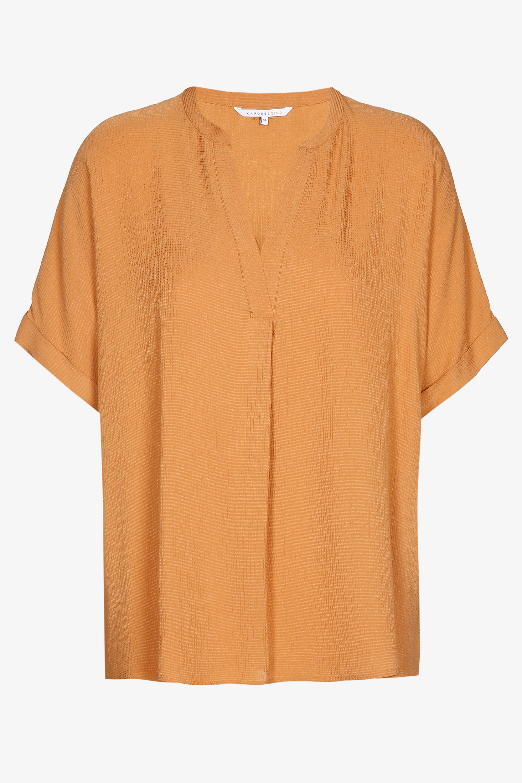 Kimonobluse mit V-Ausschnitt