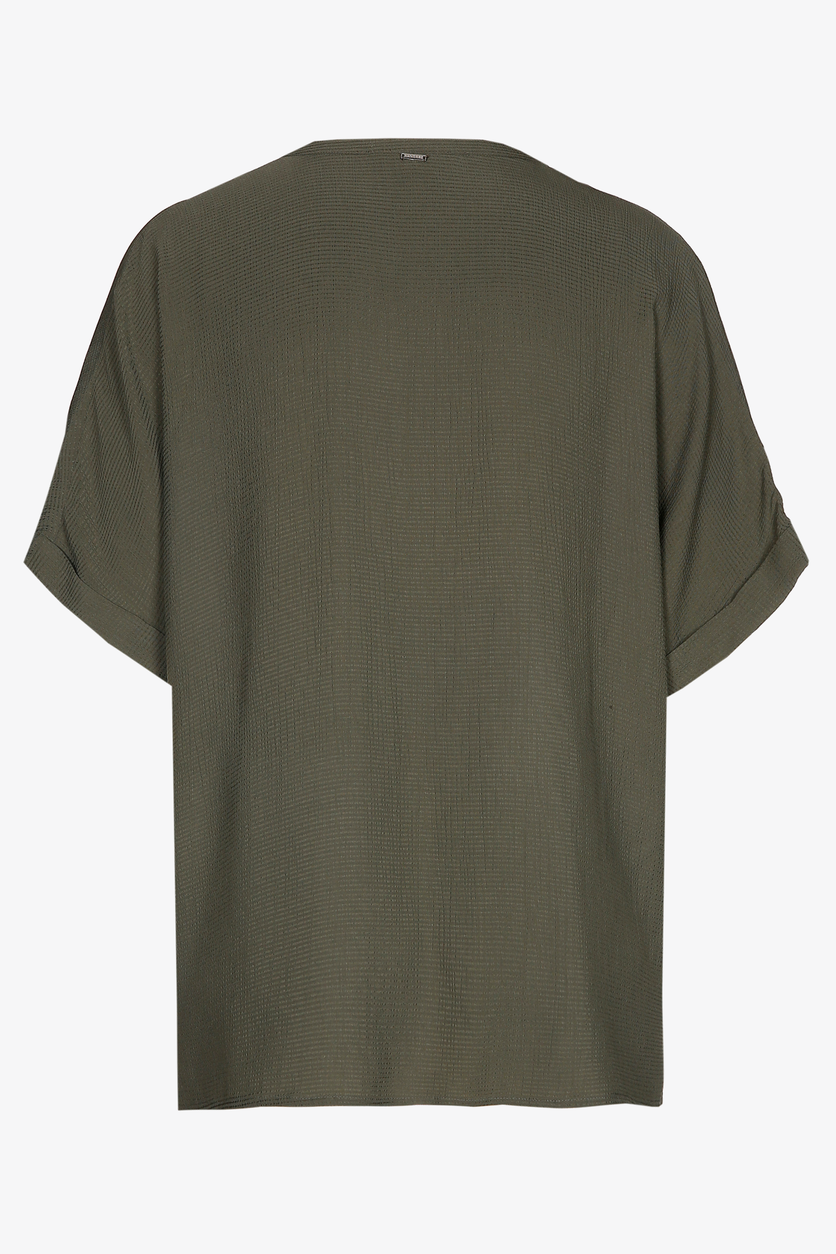 Kimonobluse mit V-Ausschnitt