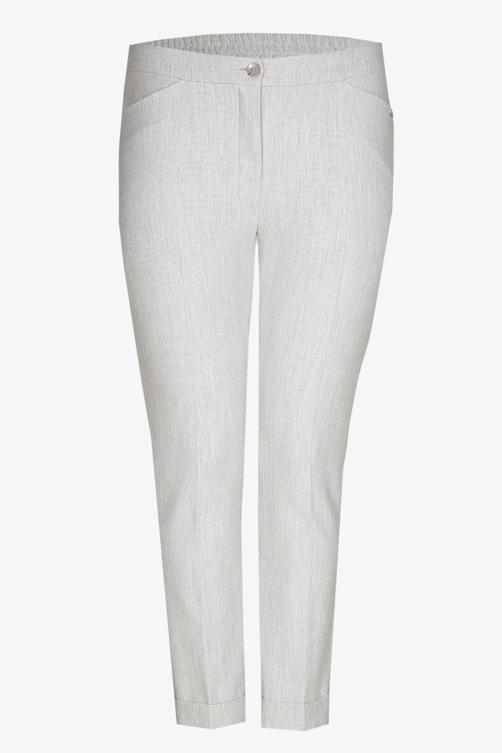 Trousers with elastic