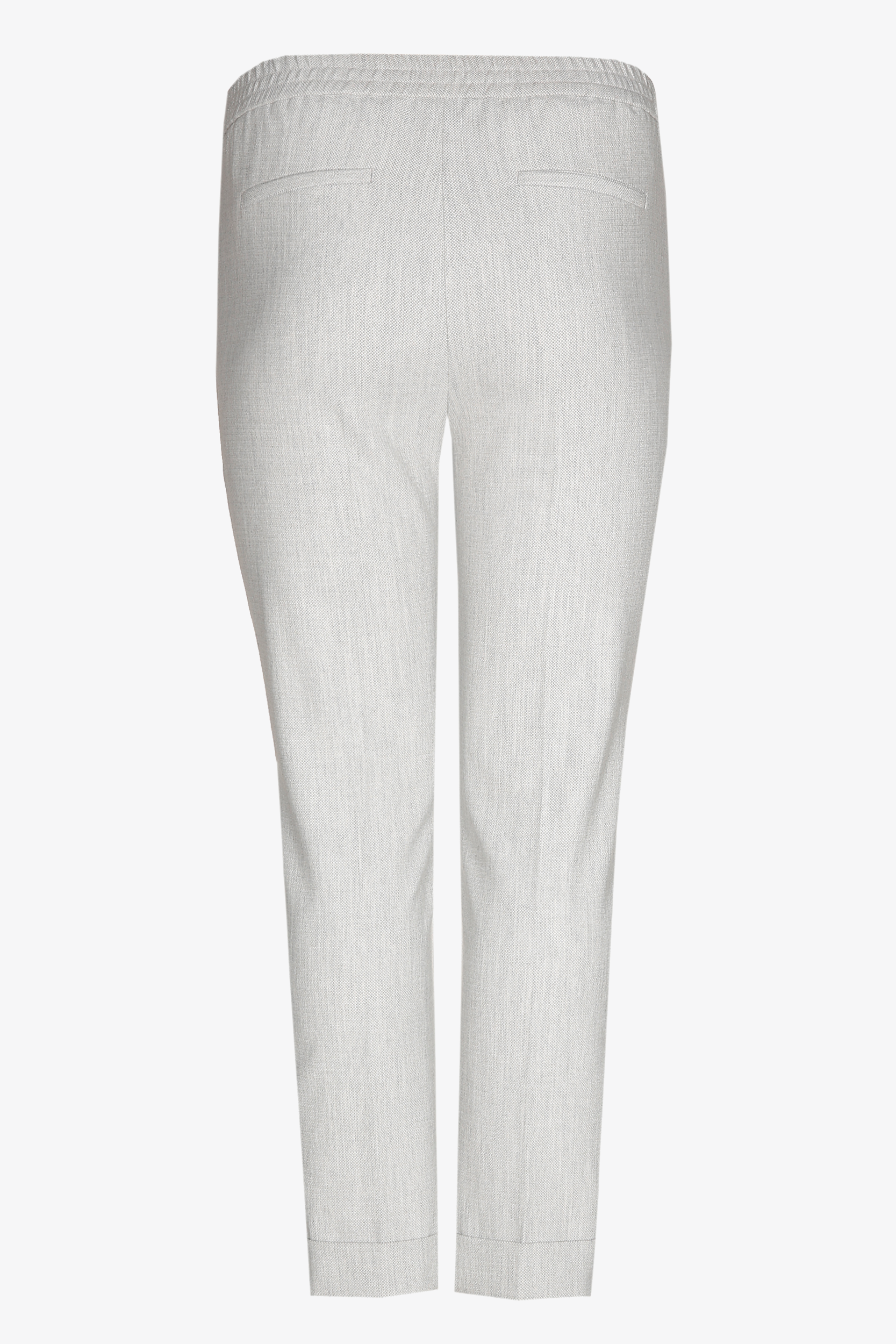 Trousers with elastic