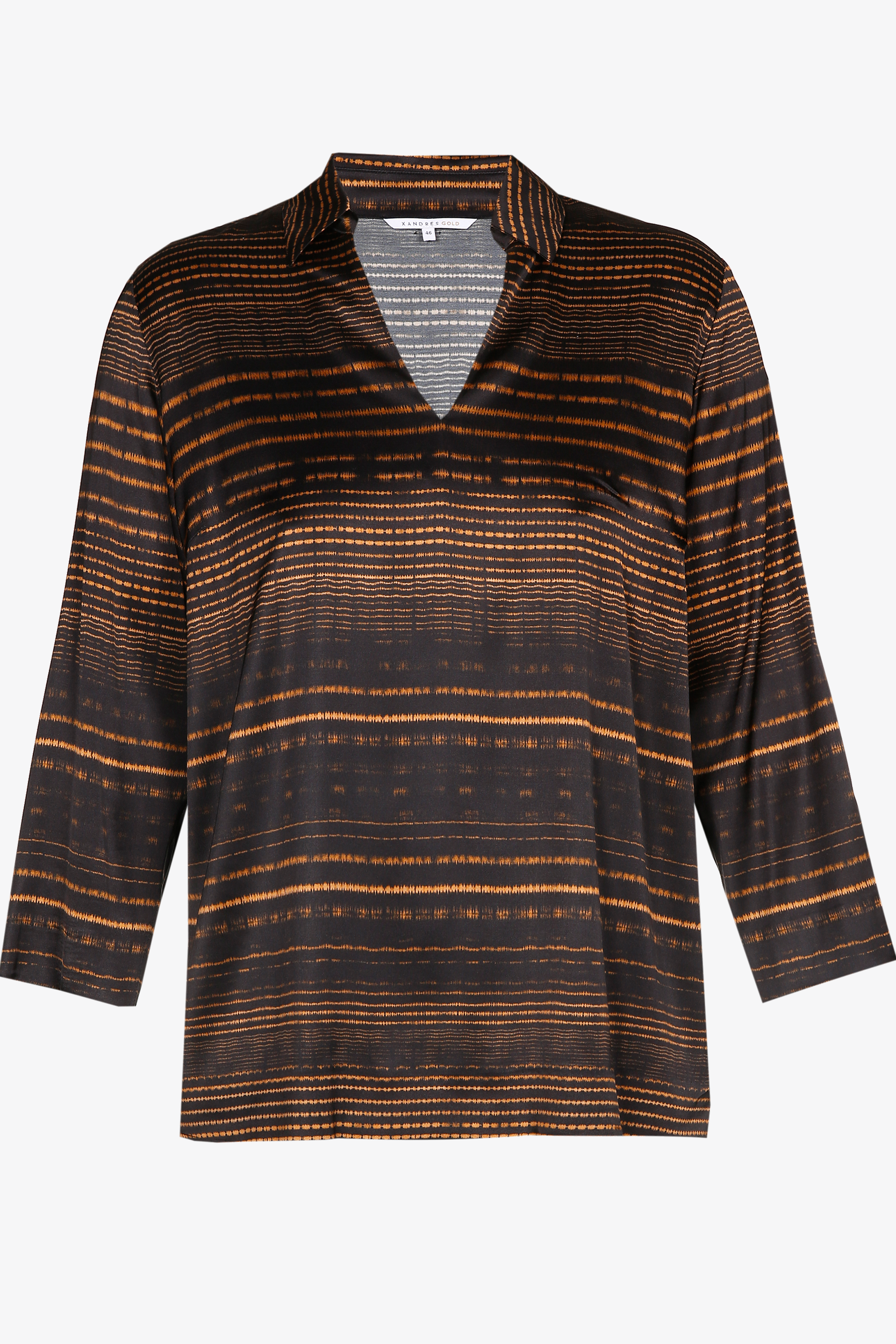 Blouse avec col de chemise en encolure en V