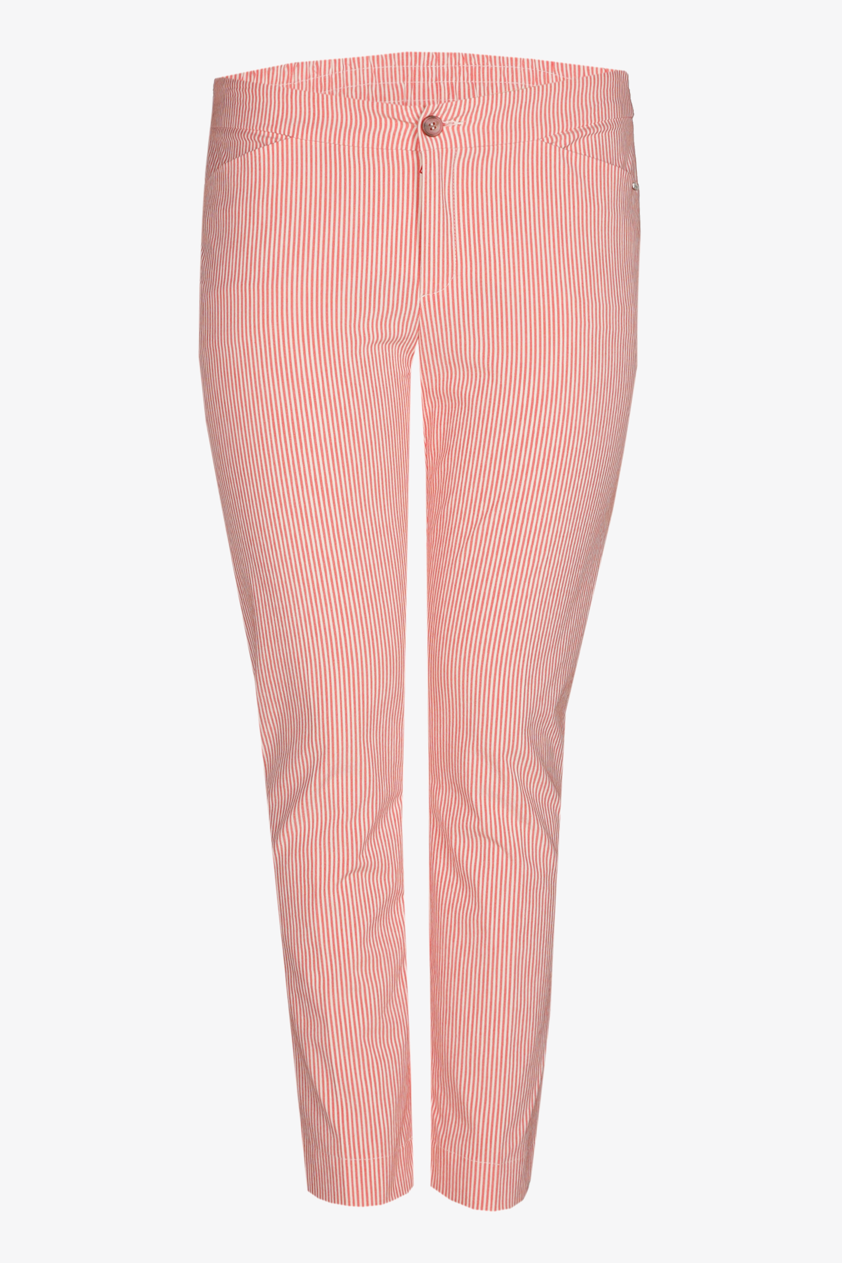 Striped summer trousers