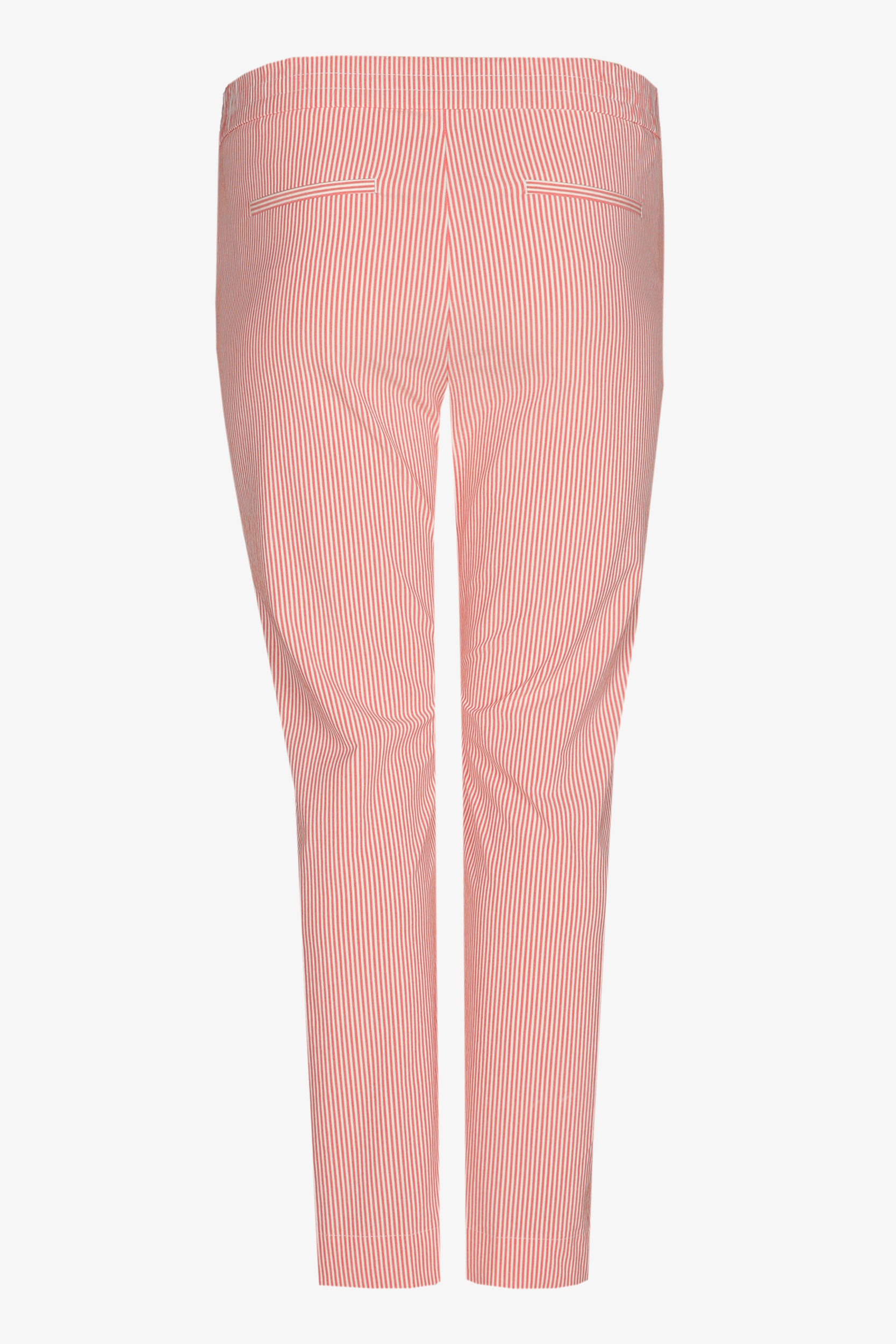 Striped summer trousers