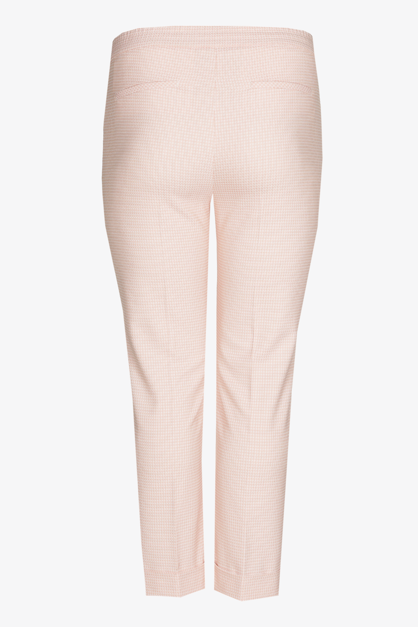 Pastelkleurige broek met ruitjes